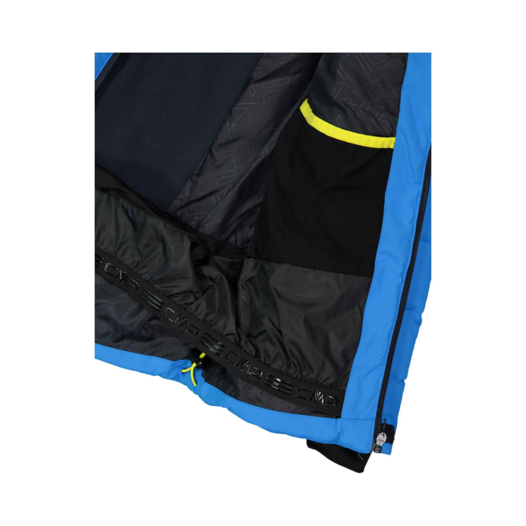 CMP Boy's Padded Ski Jacket in Royal Blue