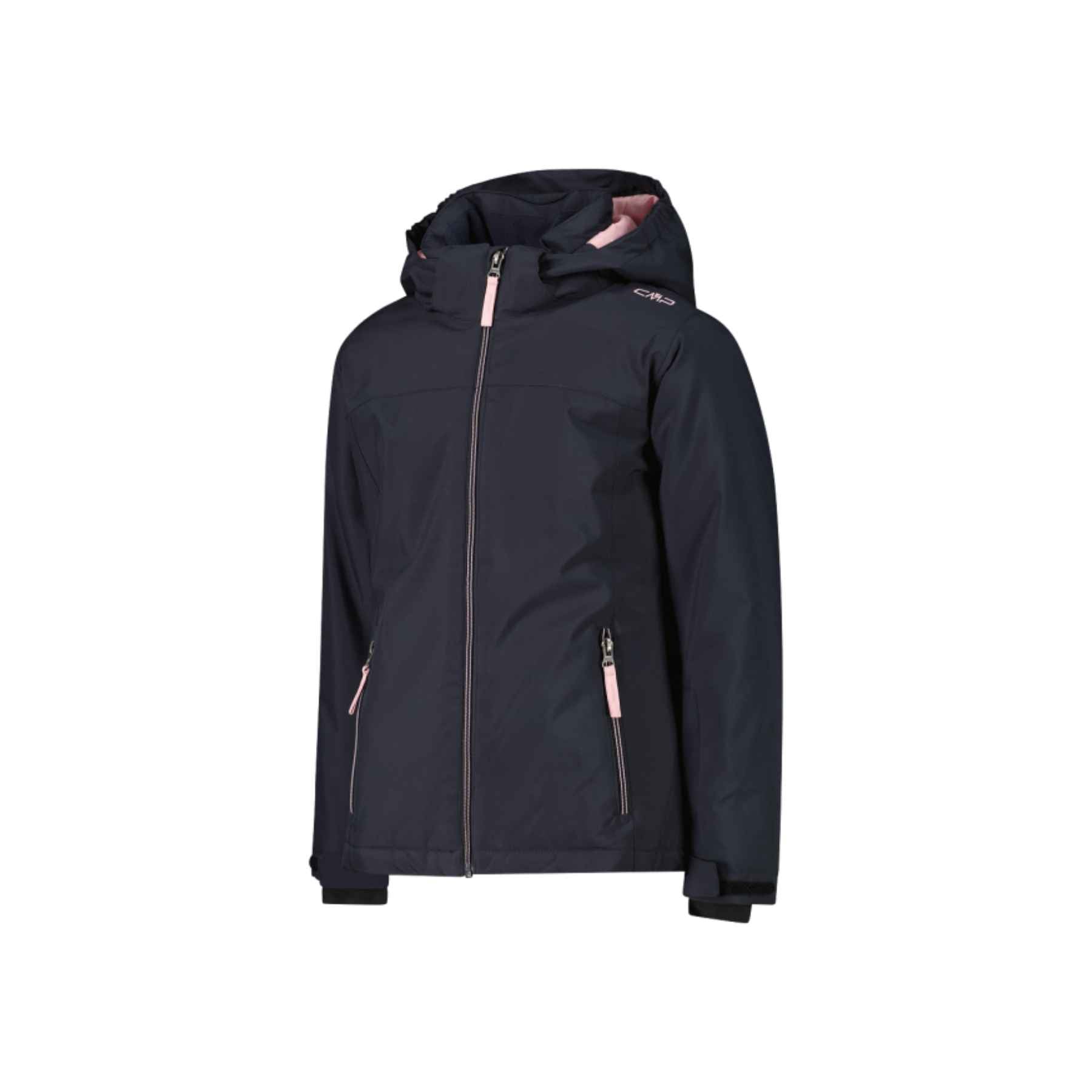 CMP Girl's Ski Jacket in Antracite Pink