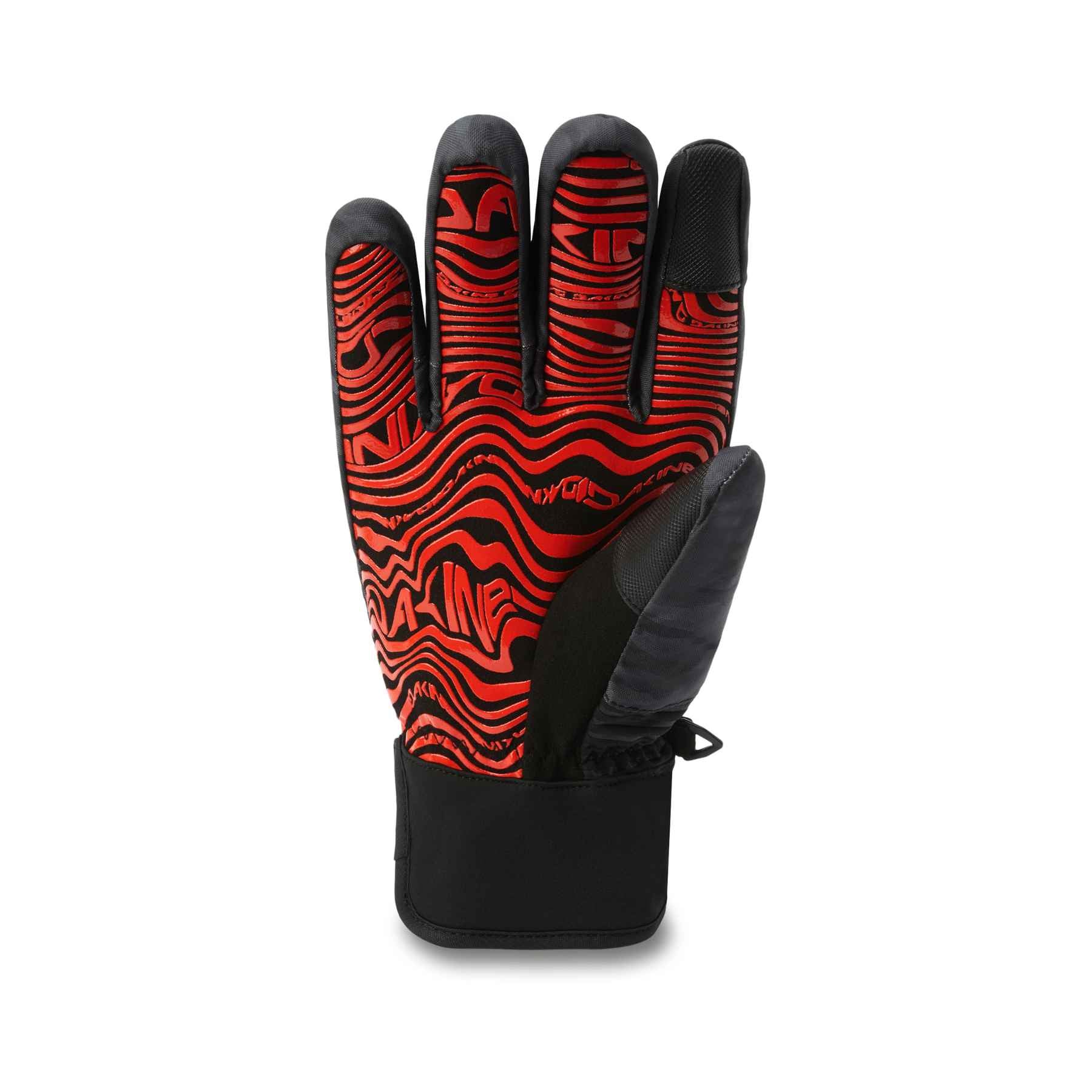 Dakine Crossfire Glove in Black Vintage Camo