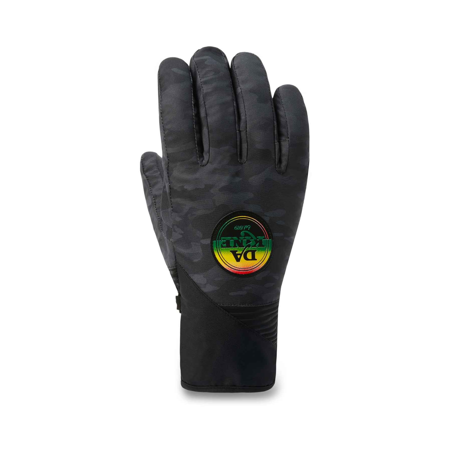 Dakine Crossfire Glove in Black Vintage Camo