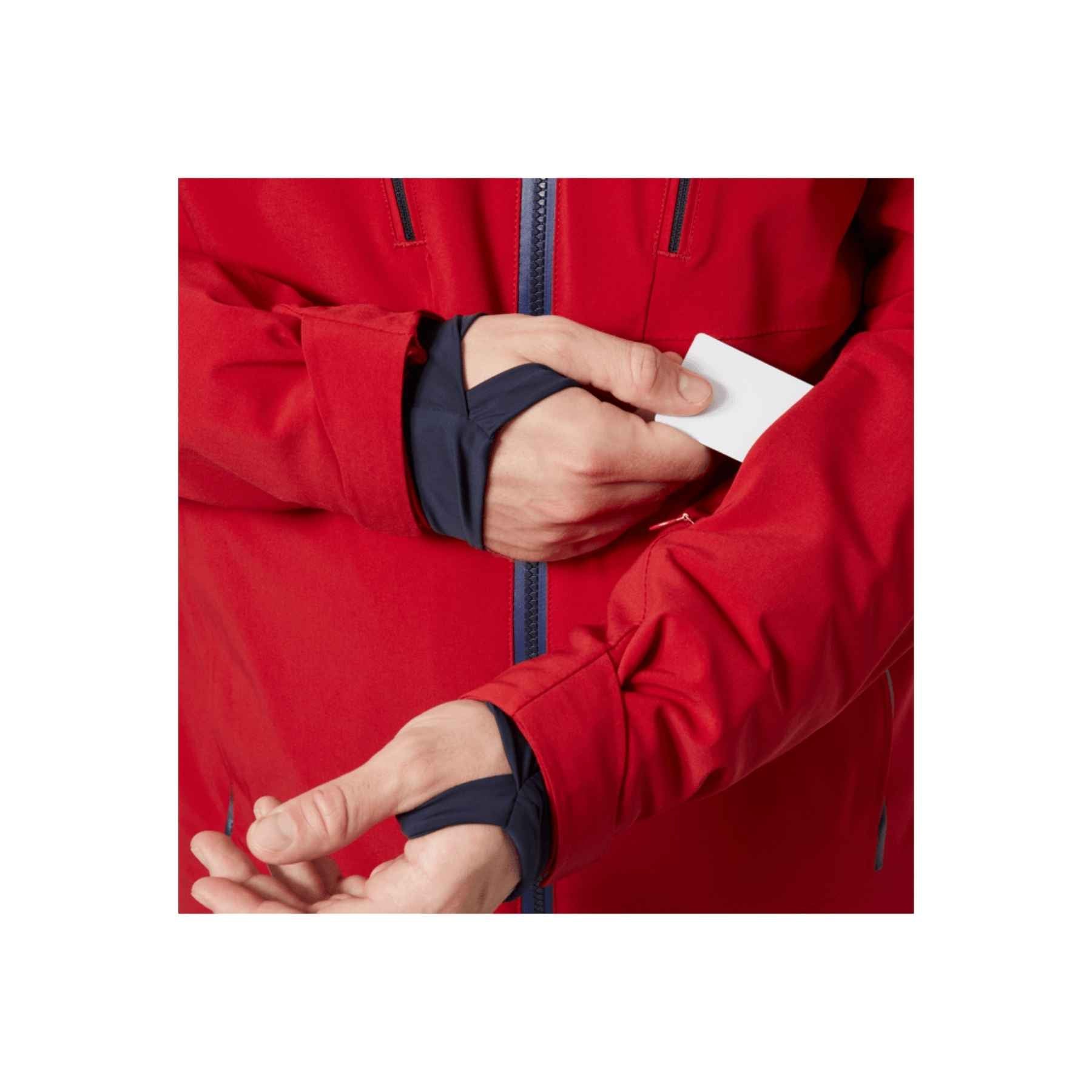 Helly Hansen Alpha Red Mens Ski Jacket