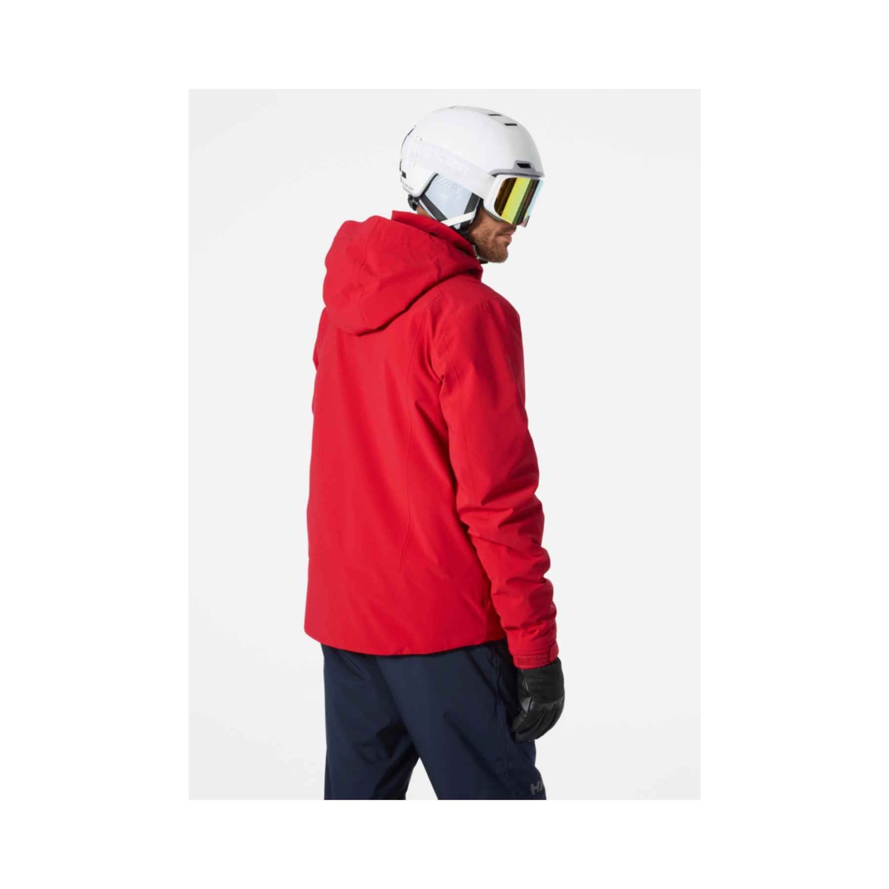 Helly Hansen Alpha Red Mens Ski Jacket