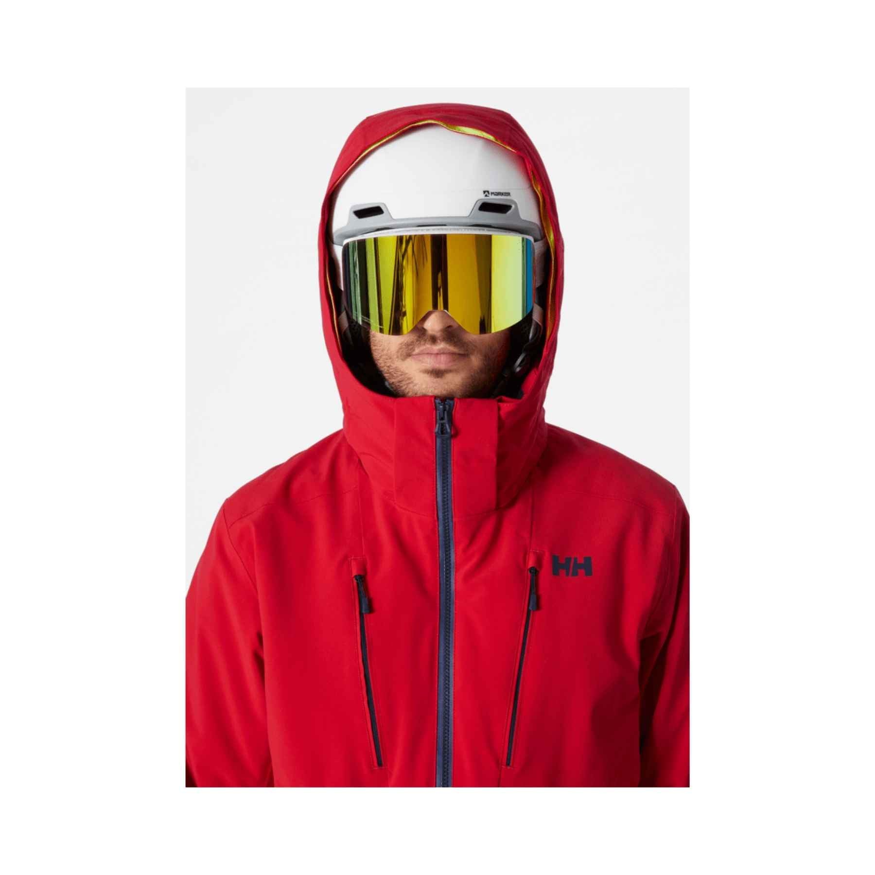 Helly Hansen Alpha Red Mens Ski Jacket