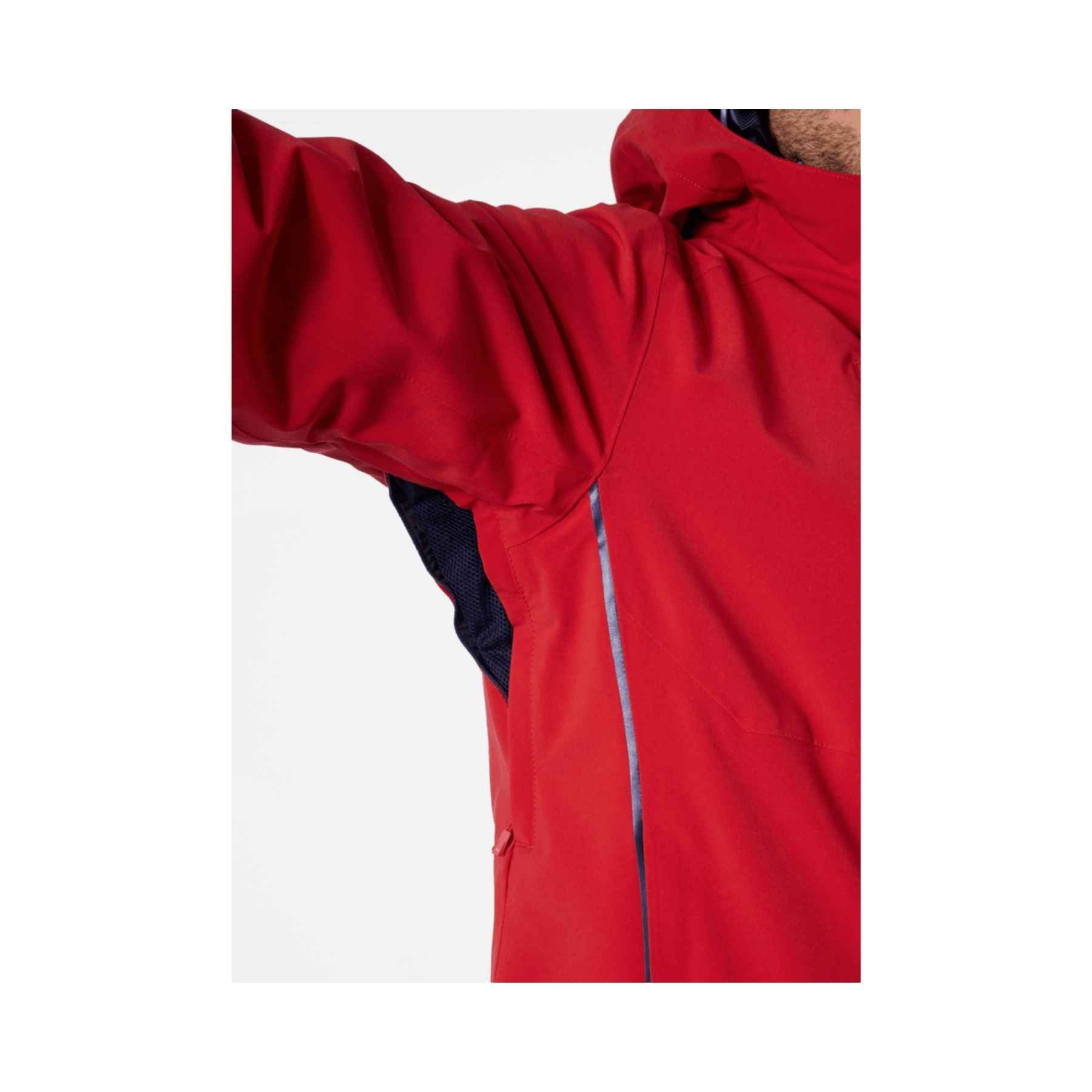 Helly Hansen Alpha Red Mens Ski Jacket