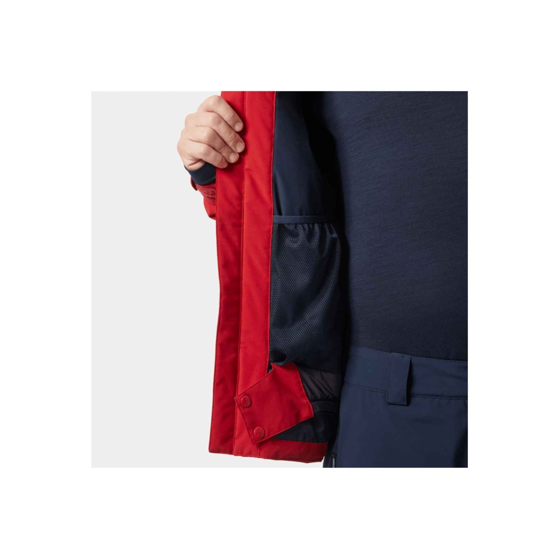 Helly Hansen Alpha Red Mens Ski Jacket