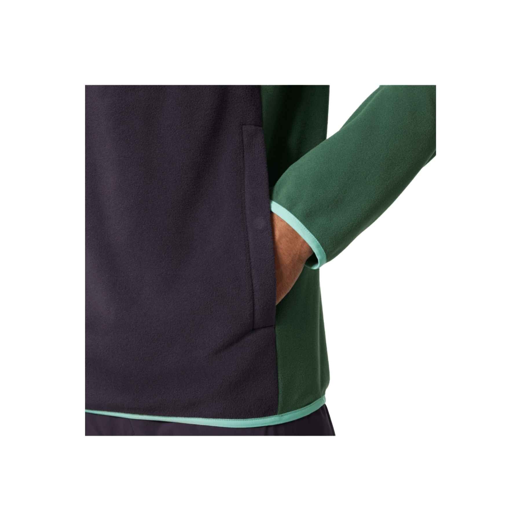 Helly Hansen Daybreaker Snap Pullover in Jungle Green