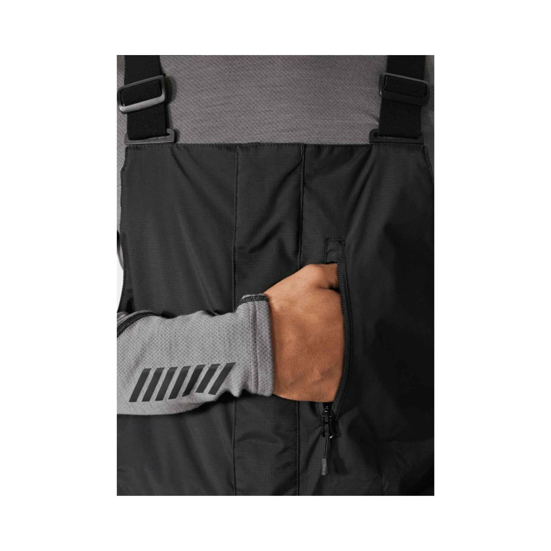 Helly Hansen Sogn Bib Cargo Pants in Black