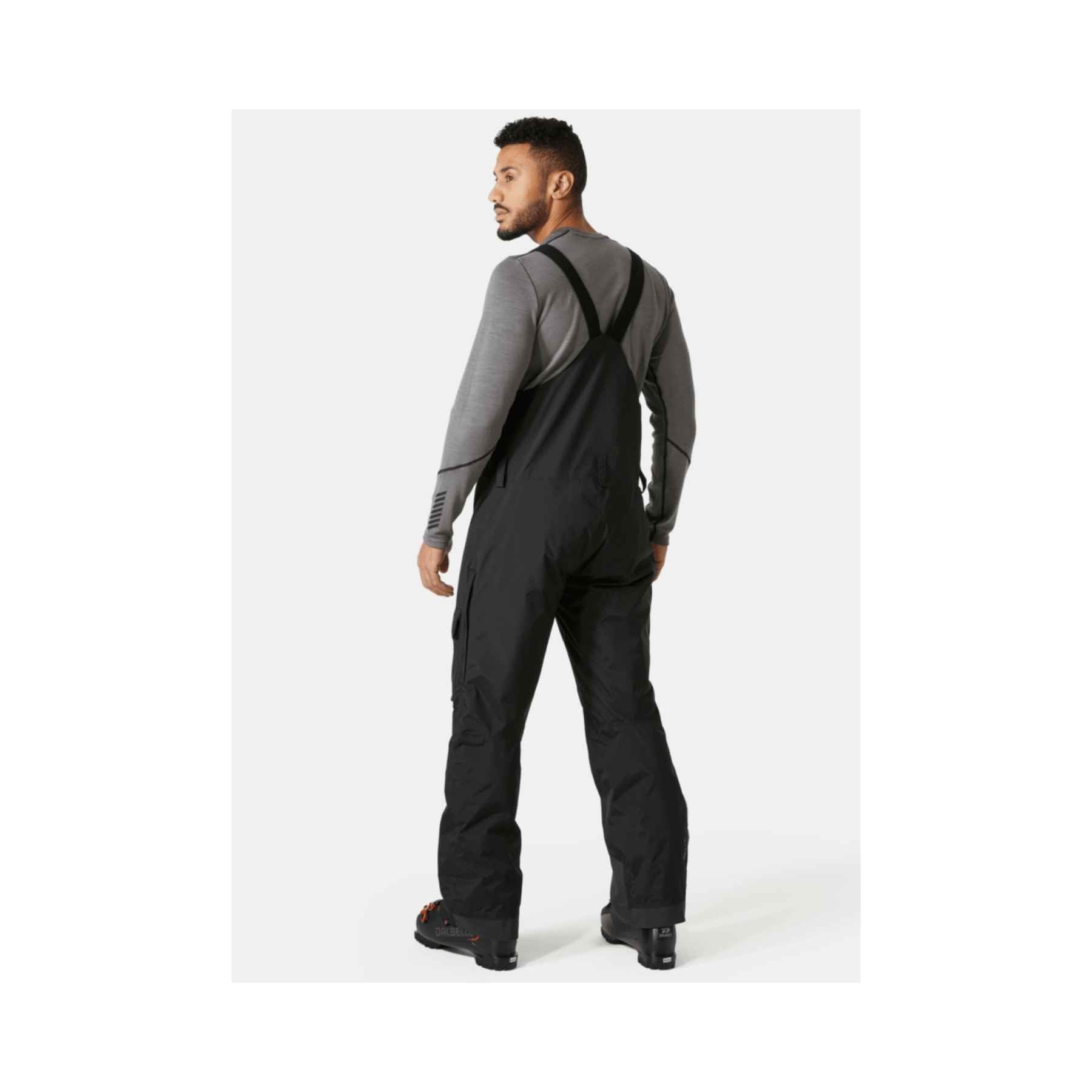 Helly Hansen Sogn Bib Cargo Pants in Black