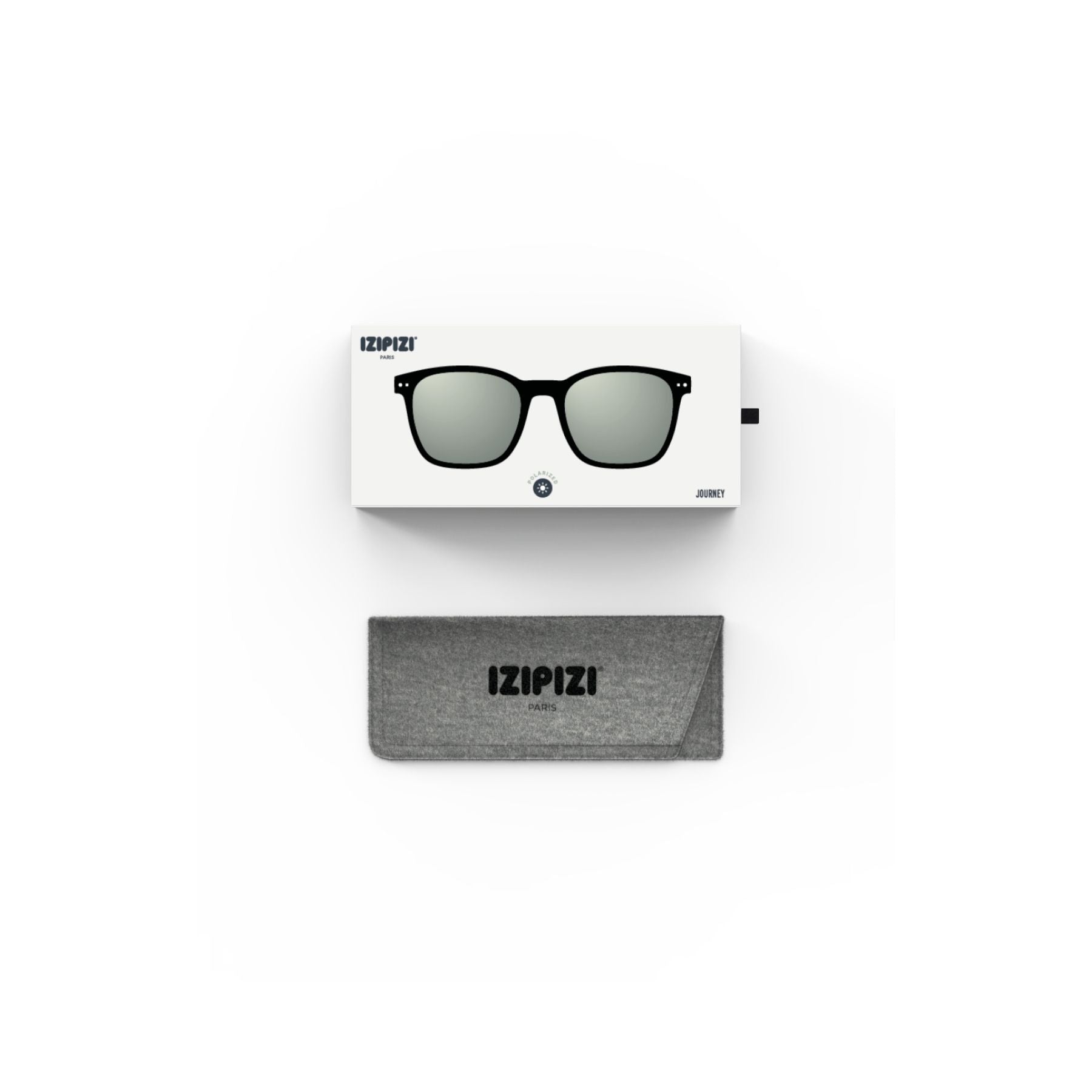 Izipizi Journey Black Polarized Sunglasses