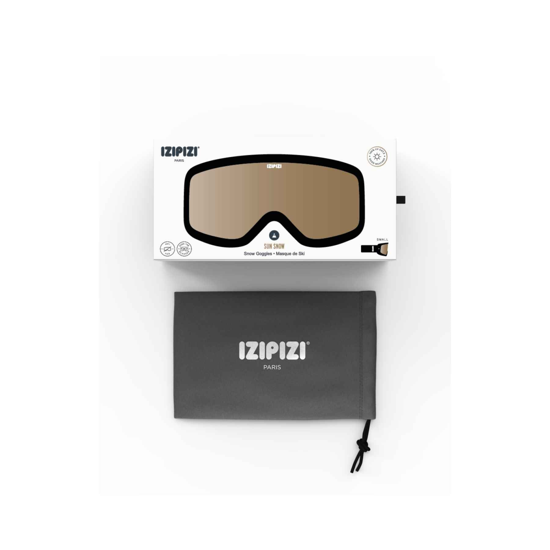 Izipizi SNOW S in Black Gold