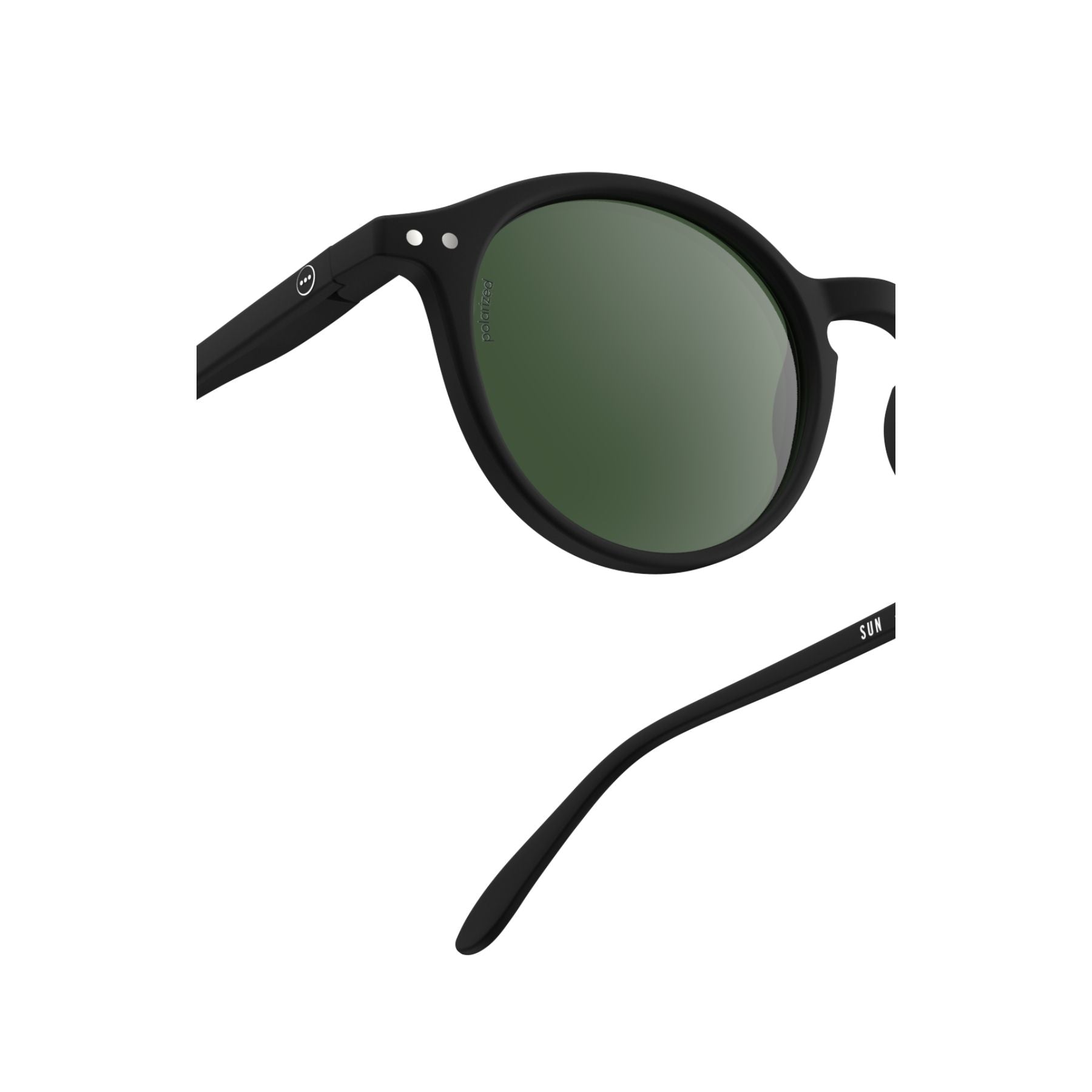 Izipizi Sun #D Black Polarized Sunglasses