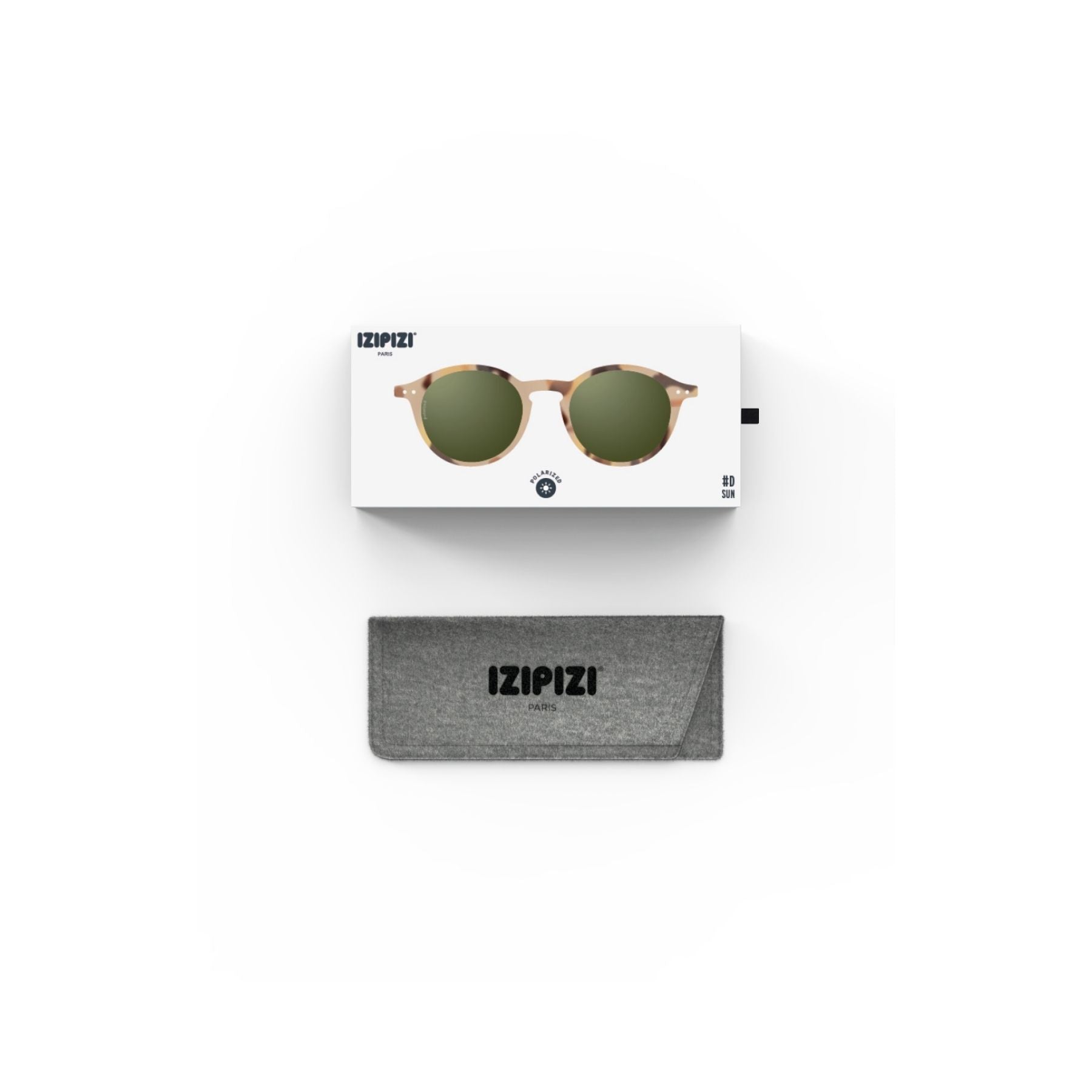 Izipizi Sun #D Light Tortoise Polarized Sunglasses