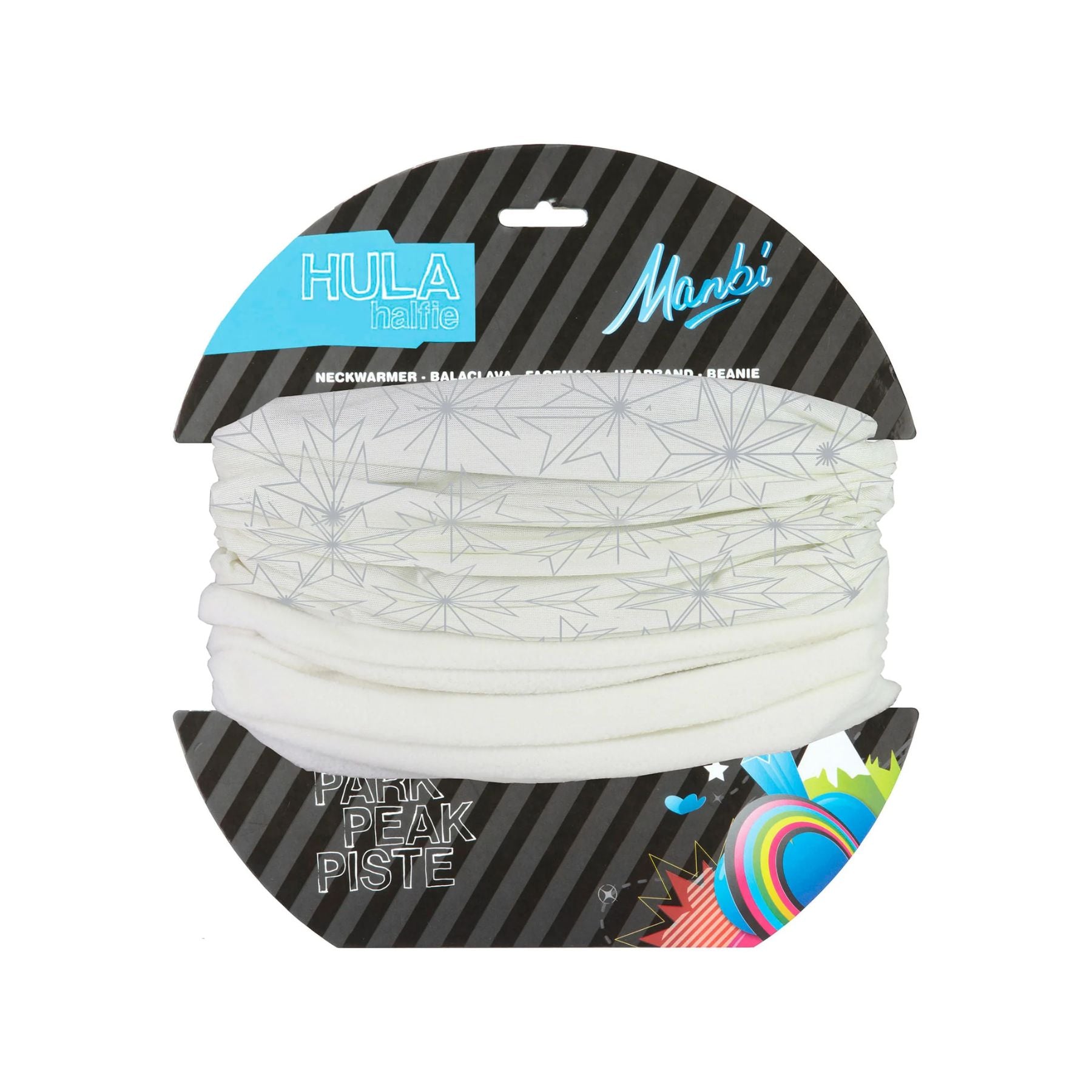 Manbi Patterned Hula Halfie in Pattern Stars White