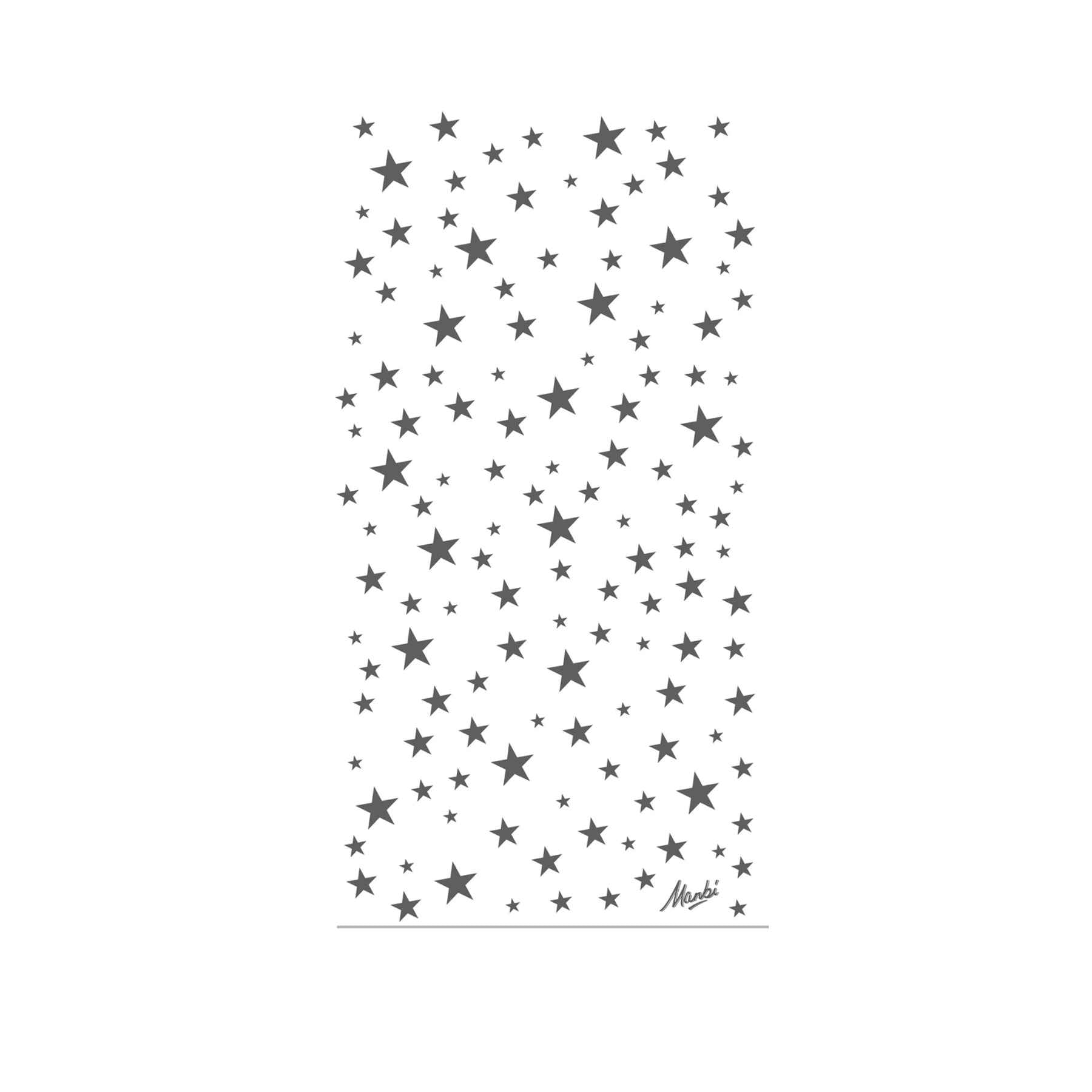 Manbi Patterned Hula Halfie in Pattern Stars White