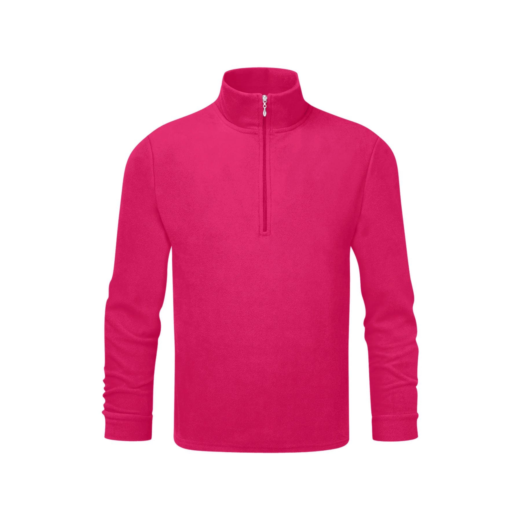 Manbi Kid's Zip Microfleece in Magenta
