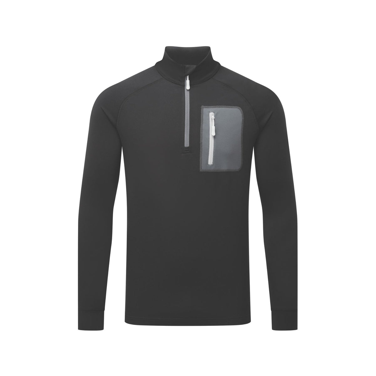 Manbi Men's Tech Half Zip Fleece - Black
