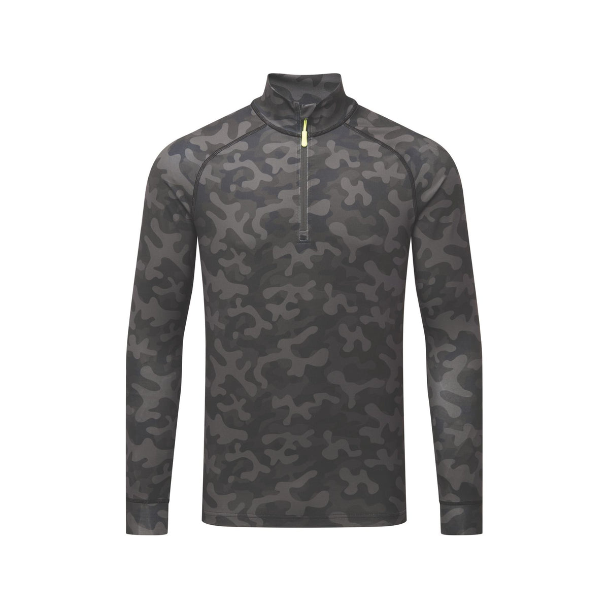 Manbi Men's Tech Half Zip Fleece - Camo Black