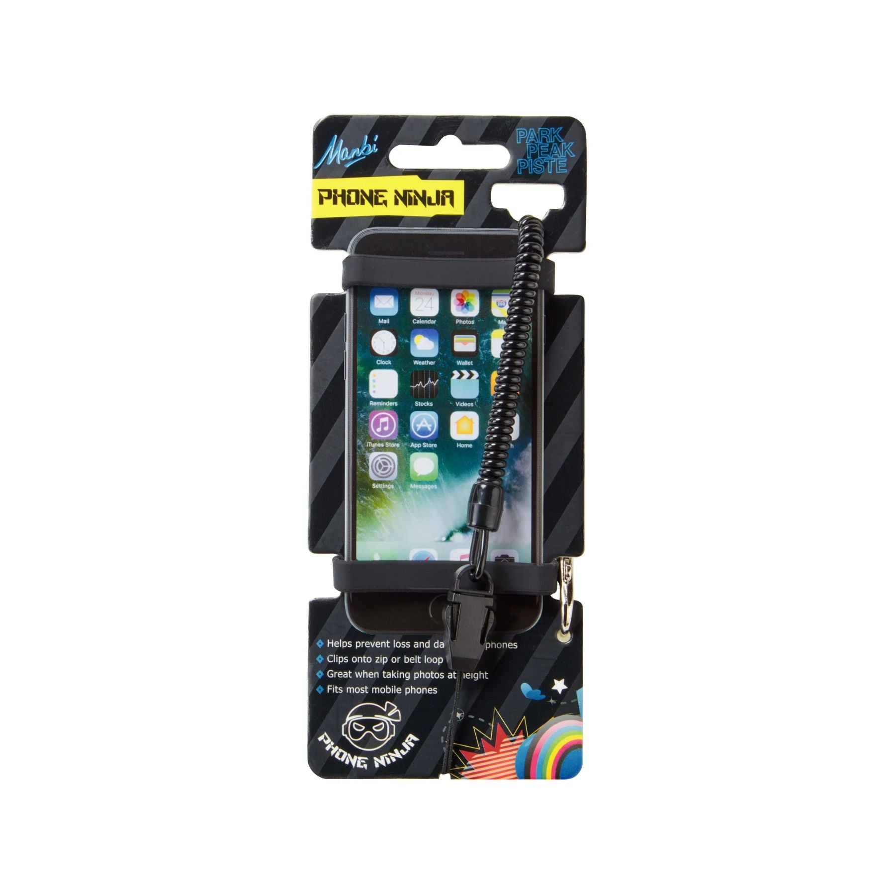 Manbi Phone Ninja in Black