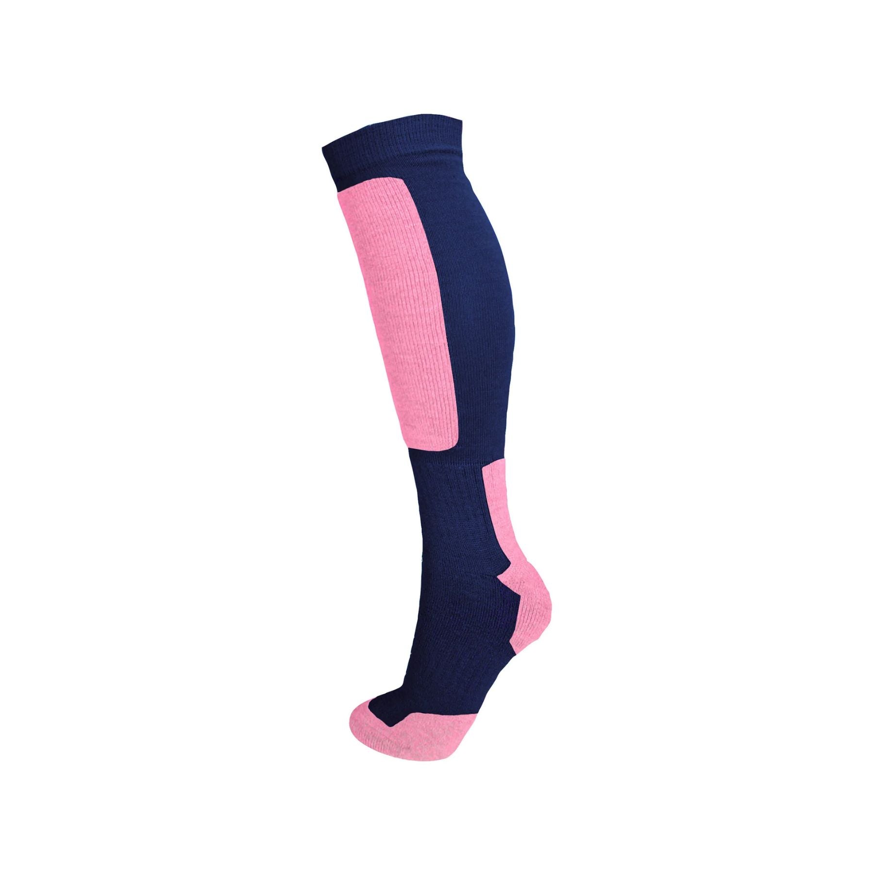 Manbi Snow-Tec Adult's Sock in Navy/Orchid