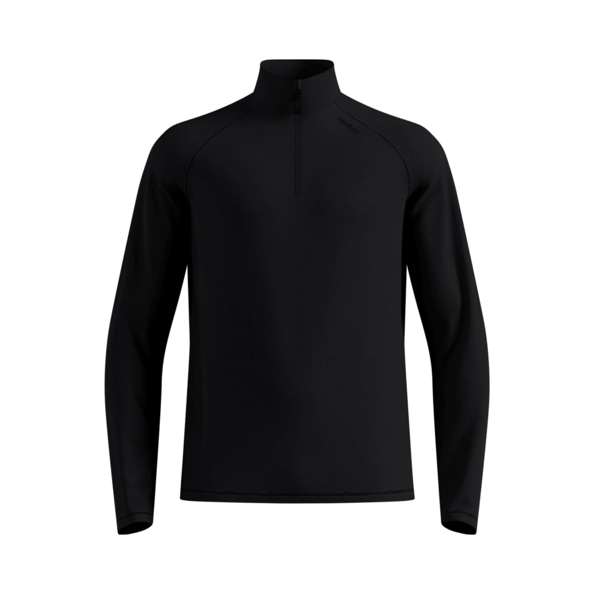 Odlo Essential Warm Men's Mid-Layer Half-Zip - Black