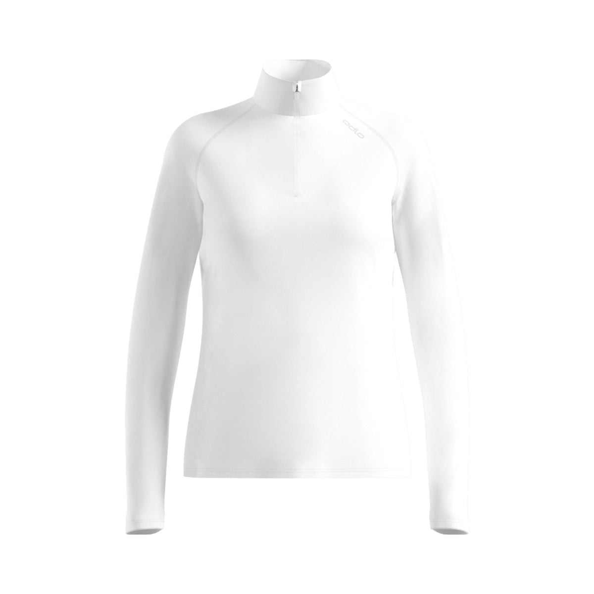 Odlo Essential Warm Women's Mid-Layer Half-Zip - White