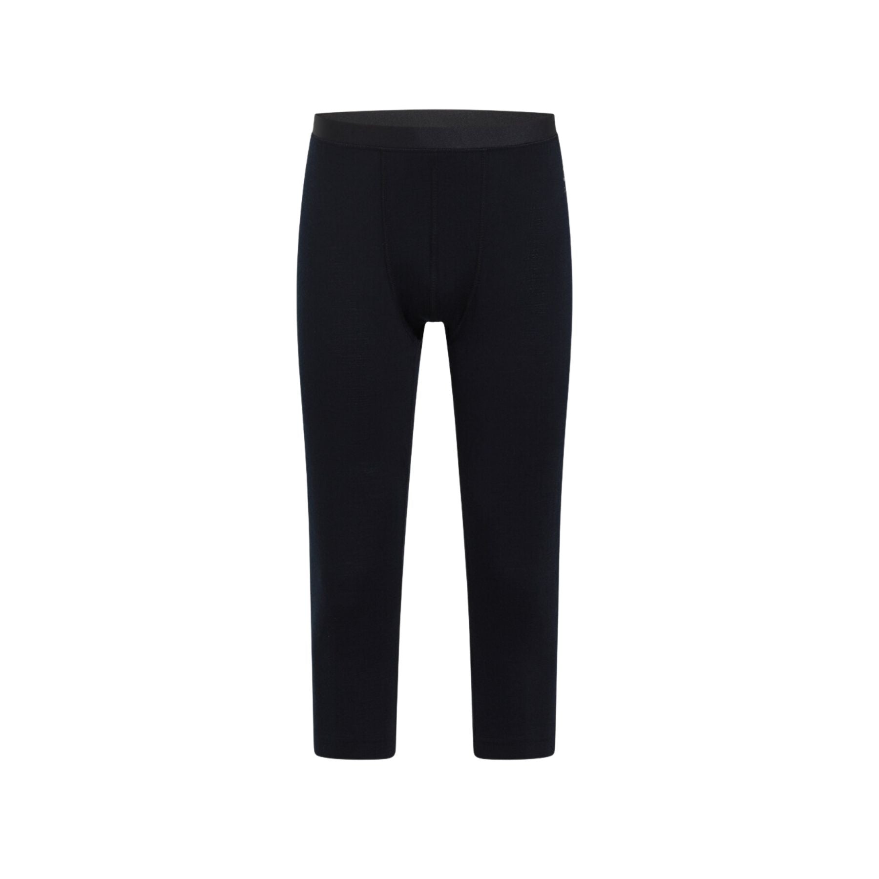 Odlo Men's Natural Merino 200 Base Layer 3/4 Bottoms in Black