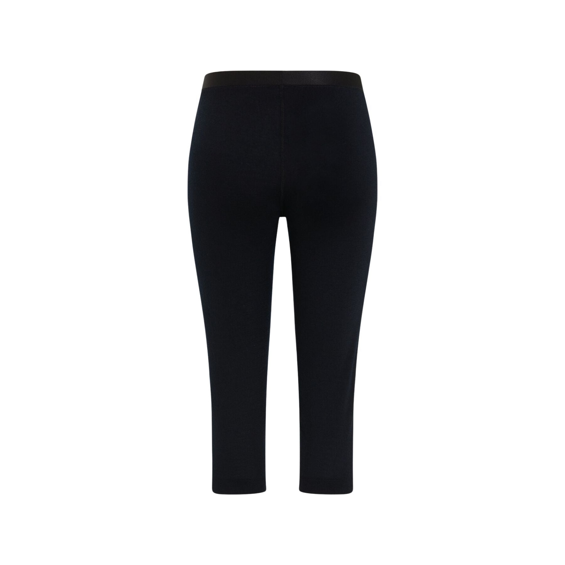 Odlo Women's Natural Merino 200 Base Layer 3/4 Bottoms in Black