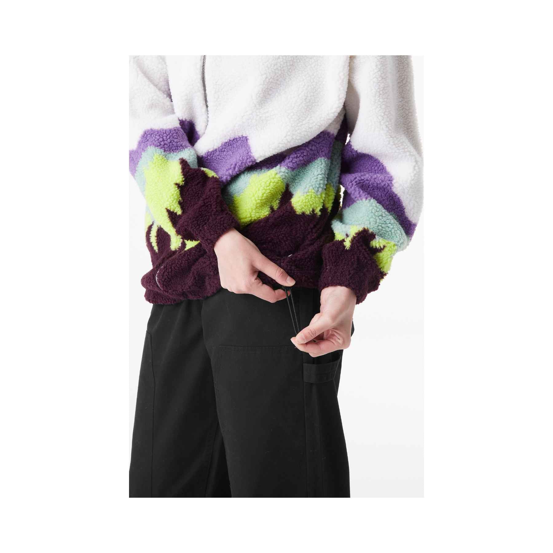 Picture Nyss Zip Fleece in Purple Mountains