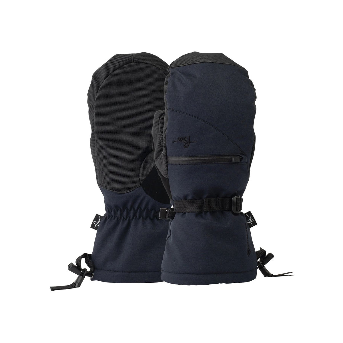 Pow Cascadia GTX Long Mitts - Black
