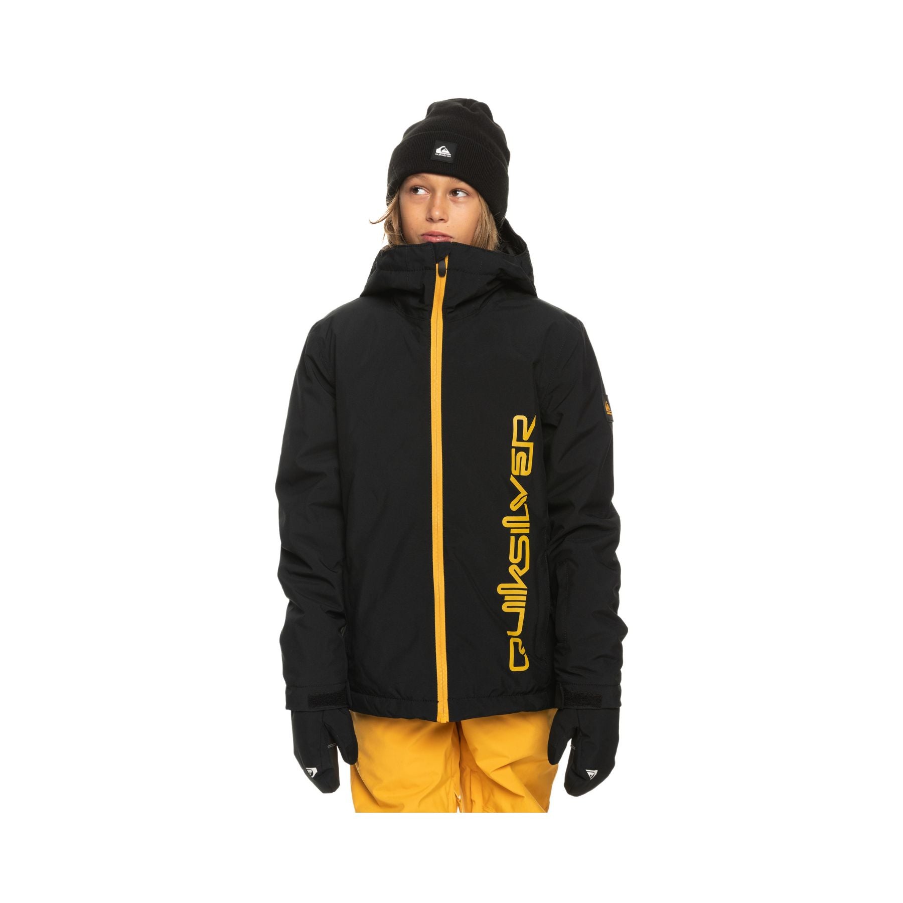 Quiksilver Morton Youth Jacket in True Black