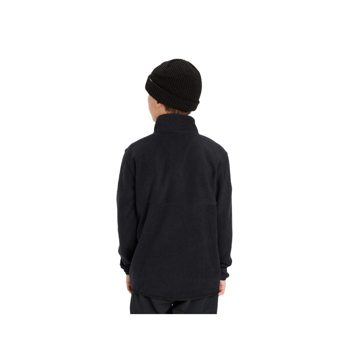 Quiksilver No Destination Half Zip Youth Fleece - Black