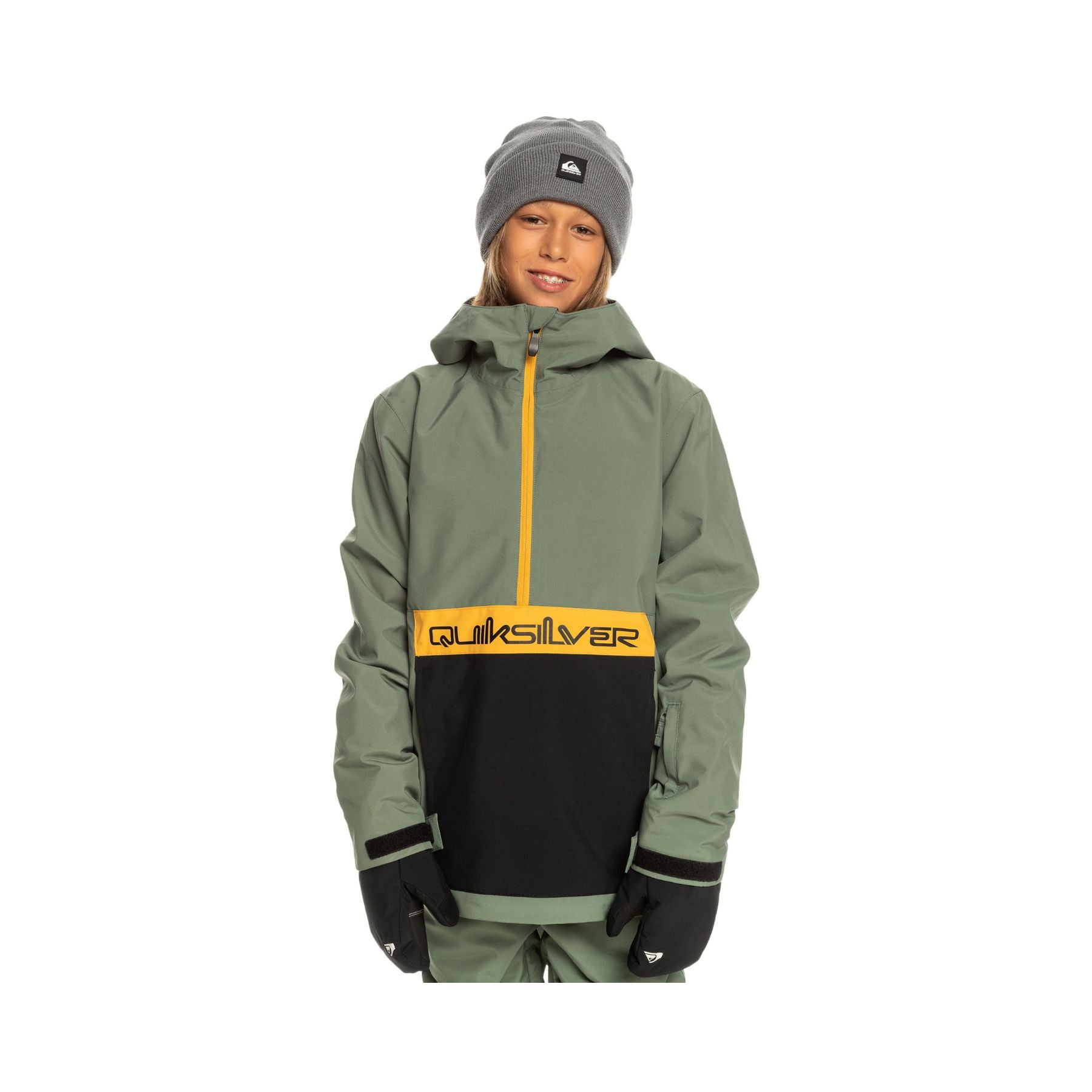 Quiksilver Steeze Youth Jacket in Laurel Wreath