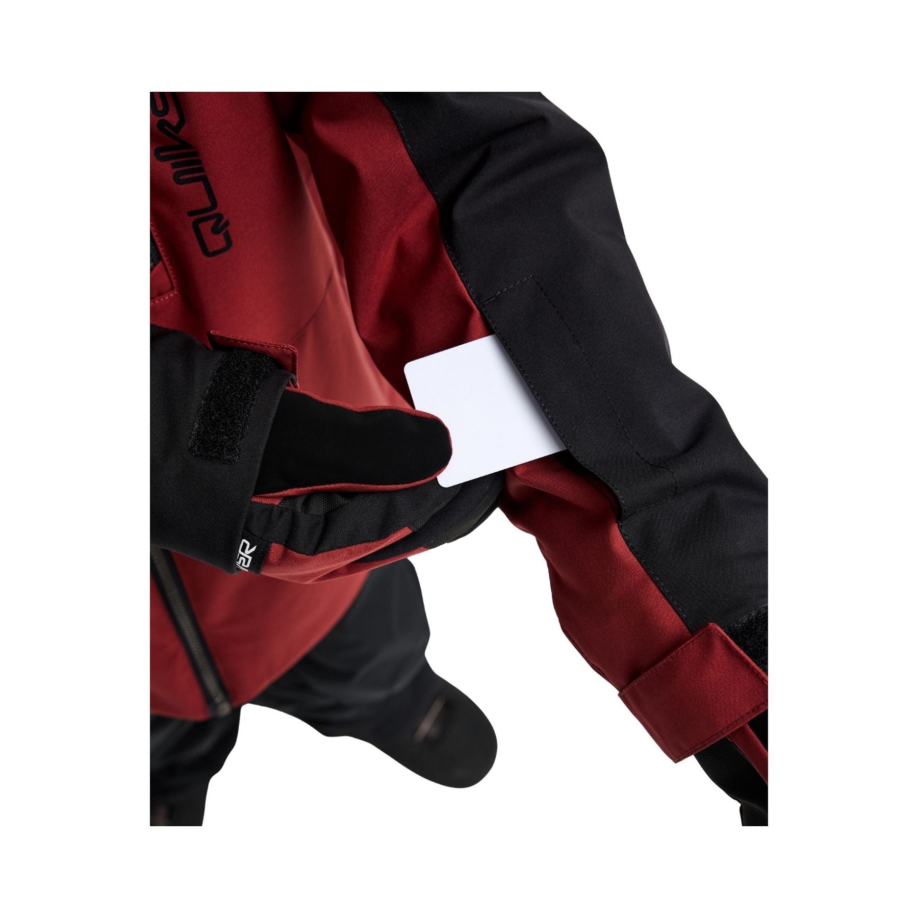 Quiksilver Sycamore Youth Jacket - Oxblood Red
