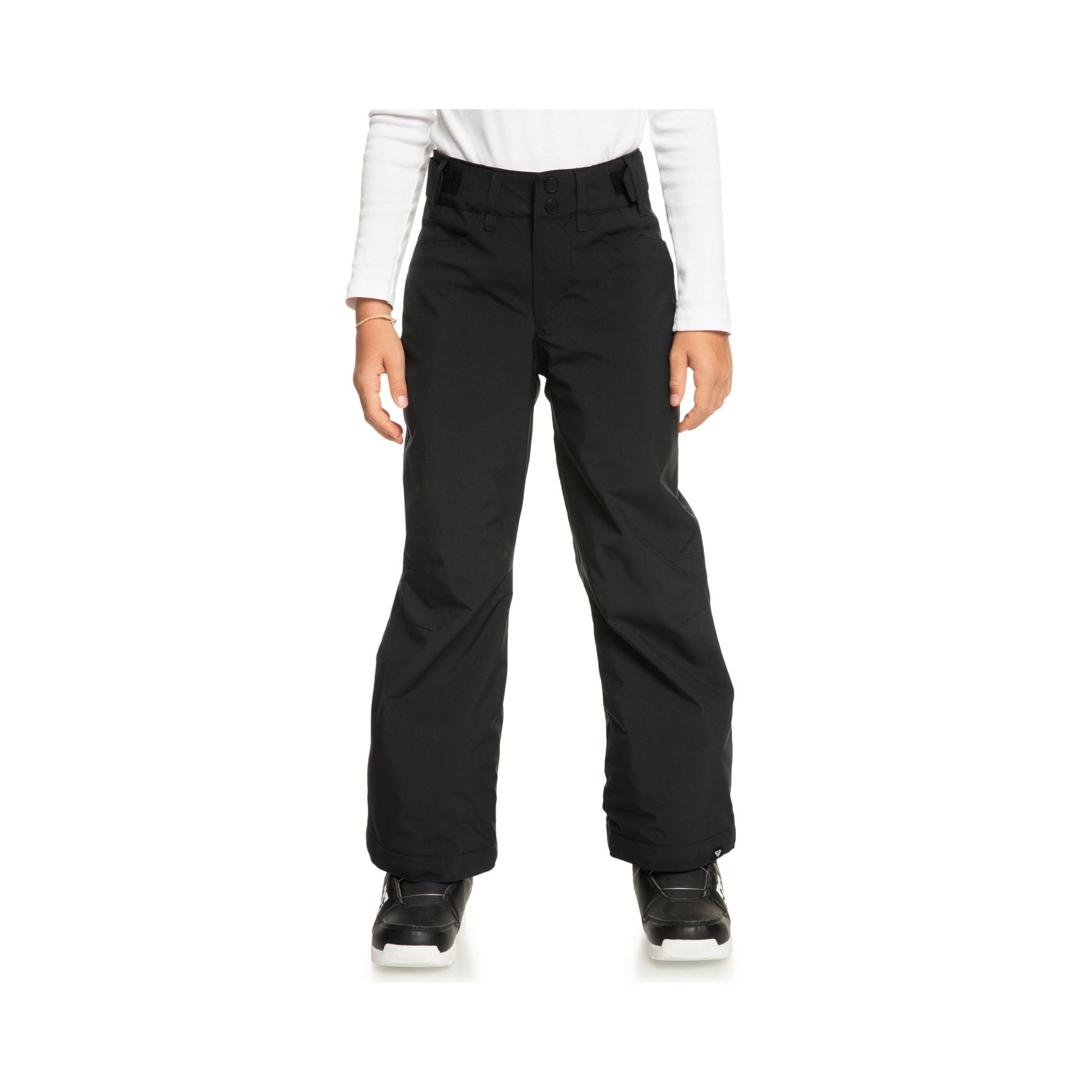 Roxy Backyard Girls Pant in True Black