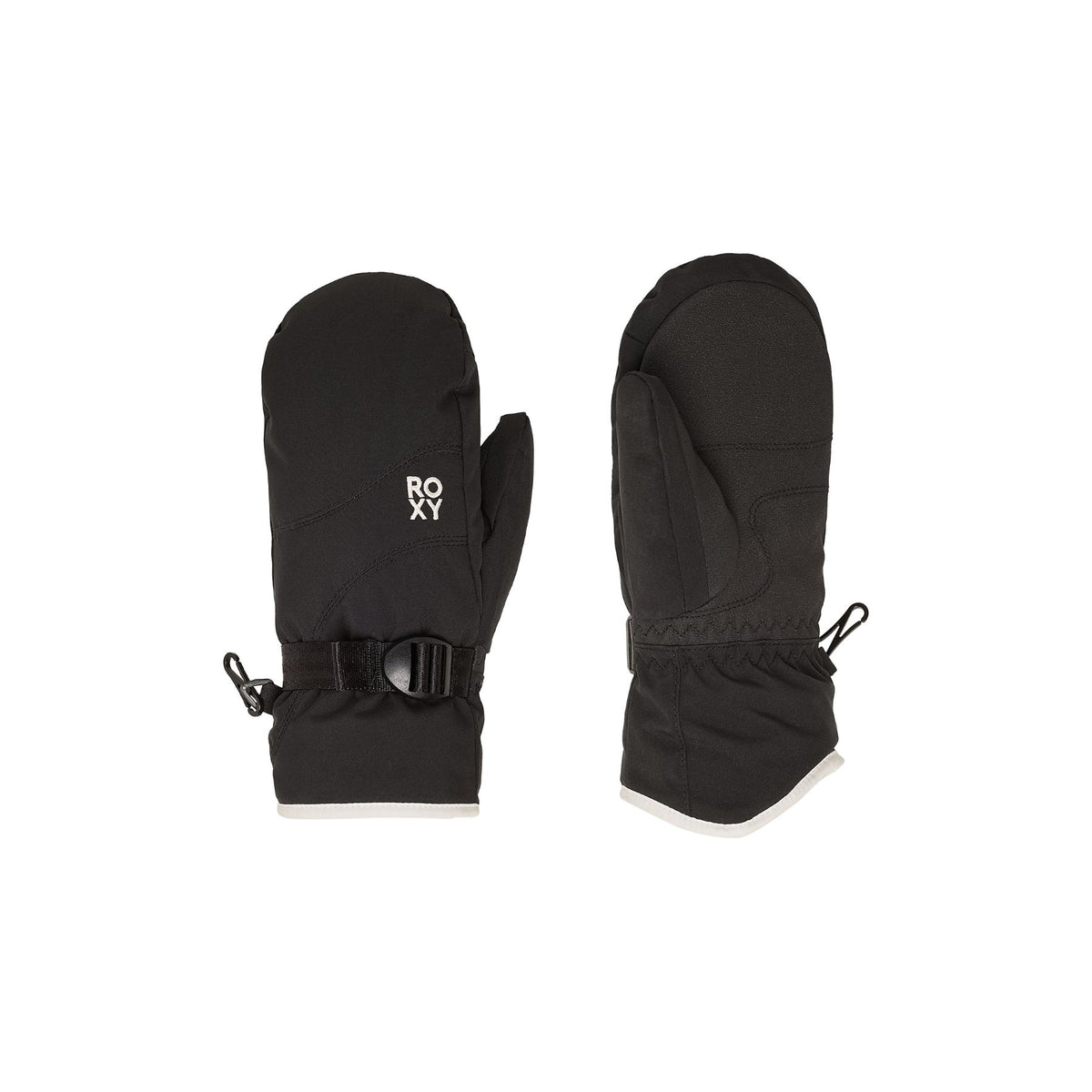 Roxy Jetty Solid Girl's Mitts - True Black