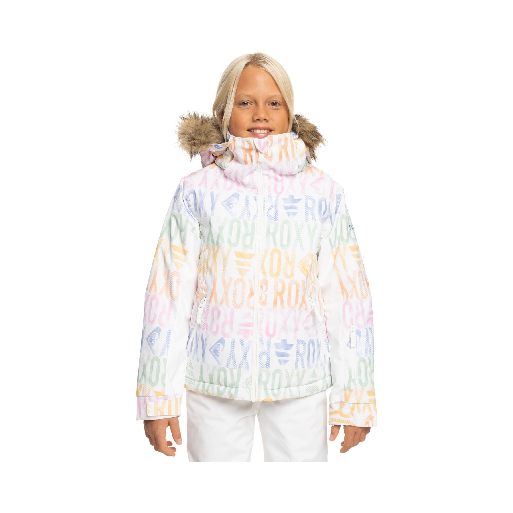 Roxy Jet Ski Girls Jacket in Sapin RG