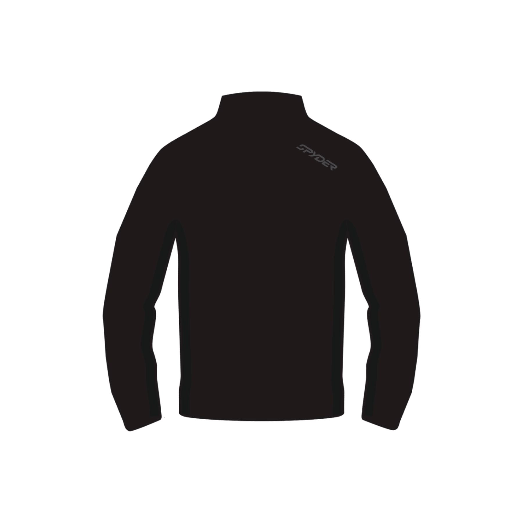 Spyder Bandit 1/2 Zip Jacket in Black