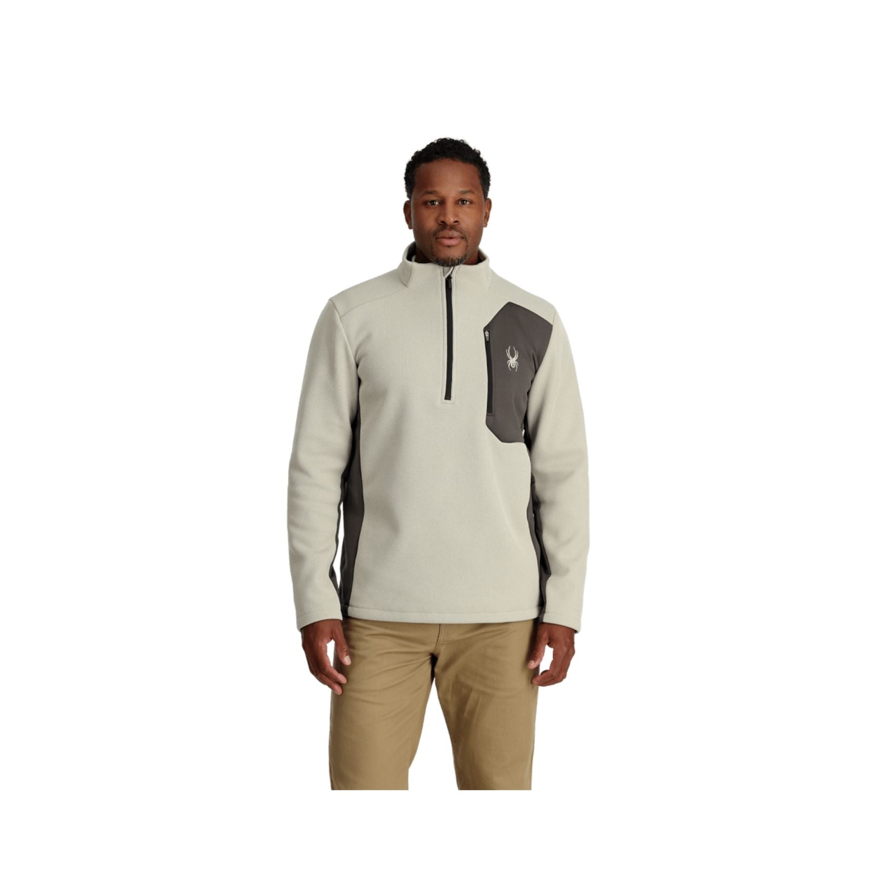 Spyder Bandit 1/2 Zip Jacket in Sandstorm
