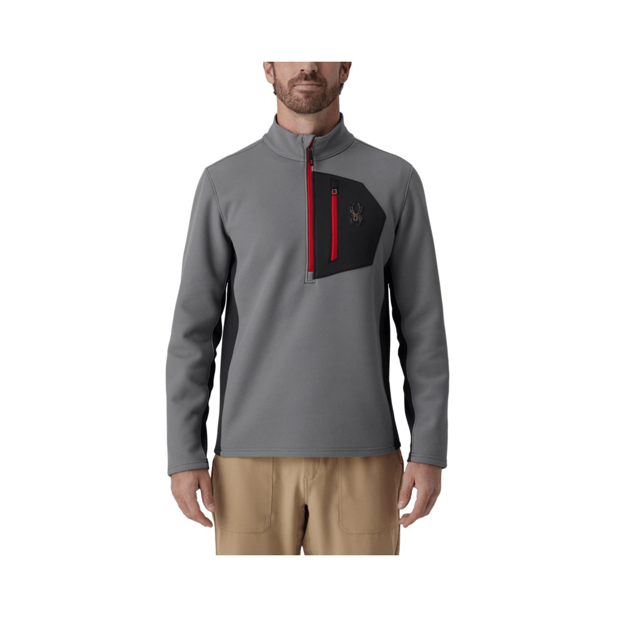 Spyder Bandit 1/2 Zip Jacket - Storm