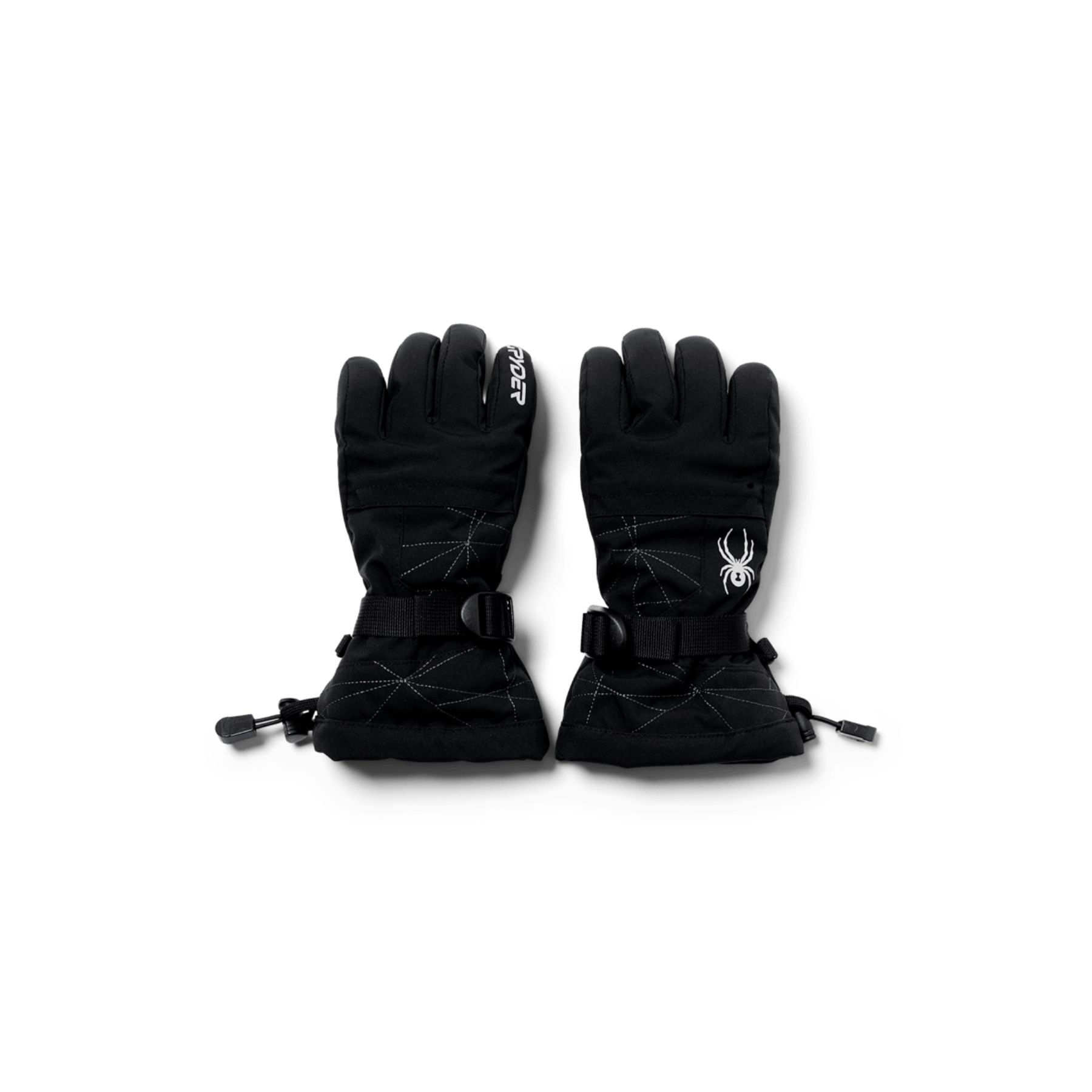 Spyder Boys Overweb Gloves in Black