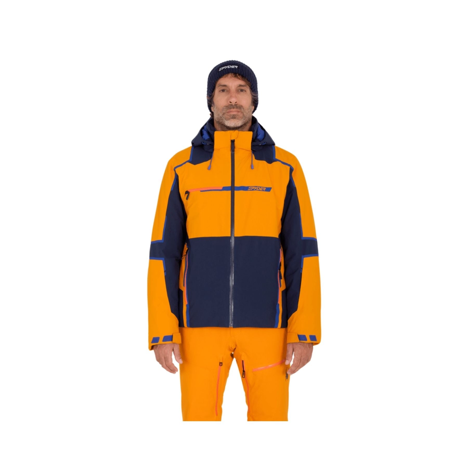 Spyder Titan Jacket in Saffron