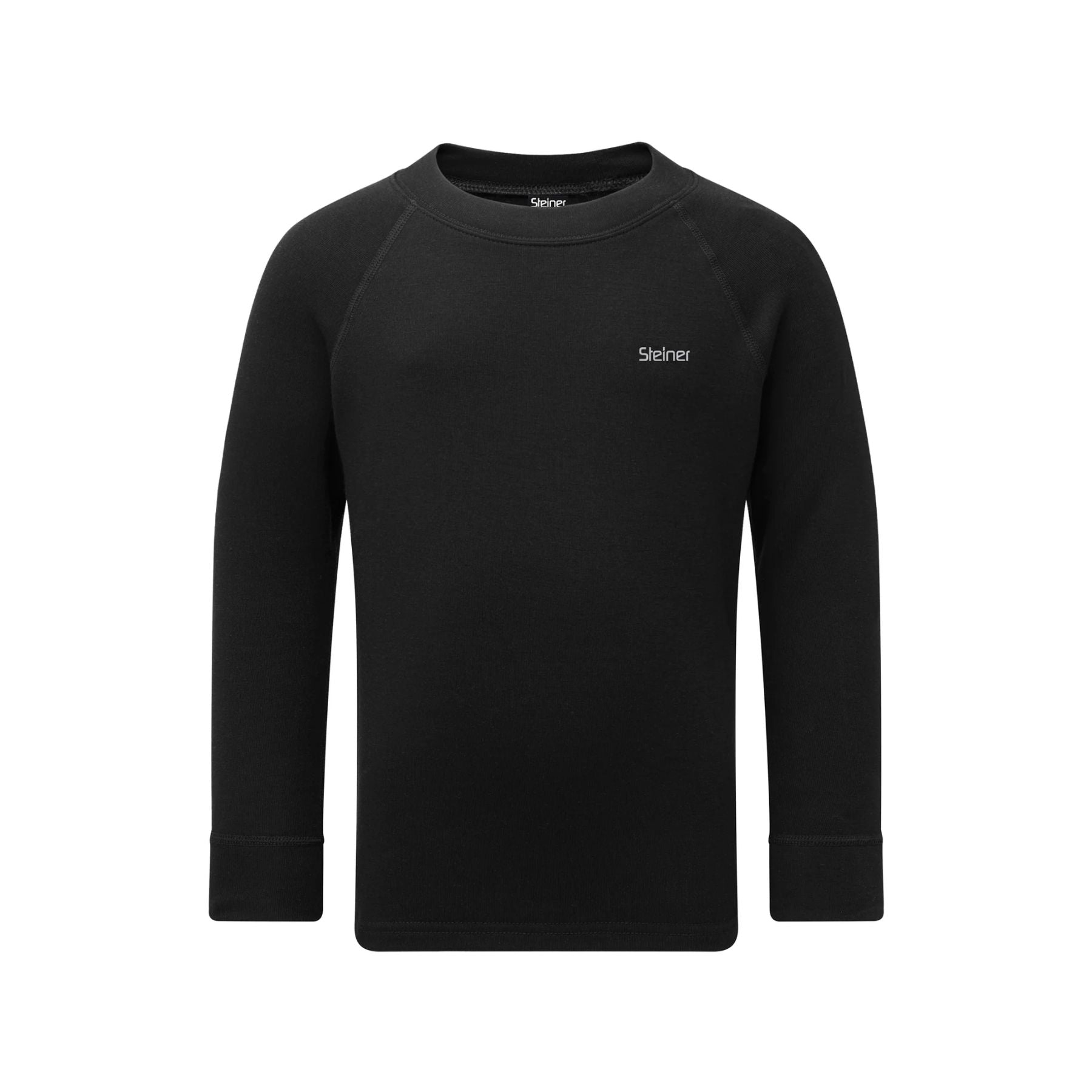 Steiner Kid's Soft-Tec Active Base Layer Top in Black