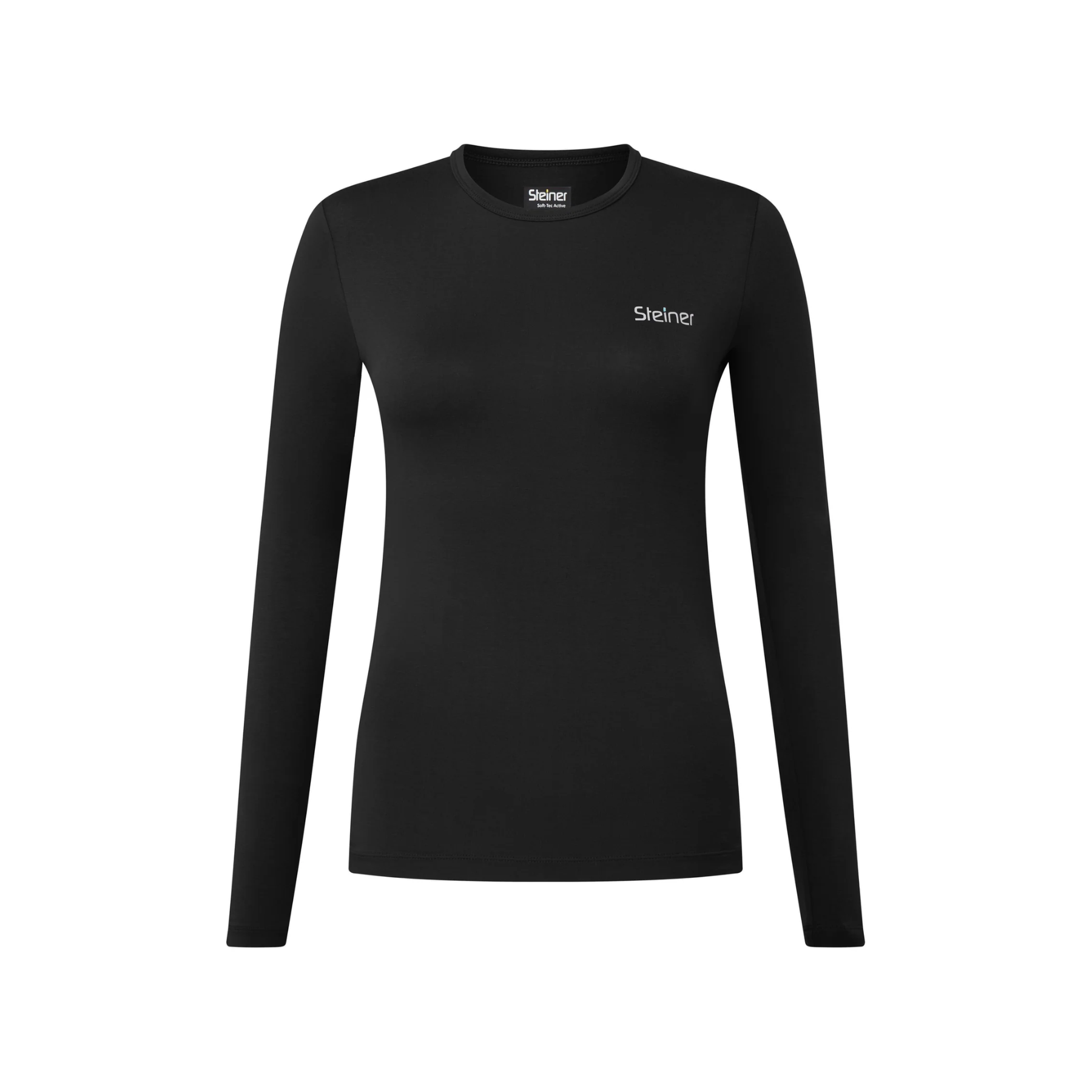 Steiner Women's Soft-Tec Active Base Layer Top in Black