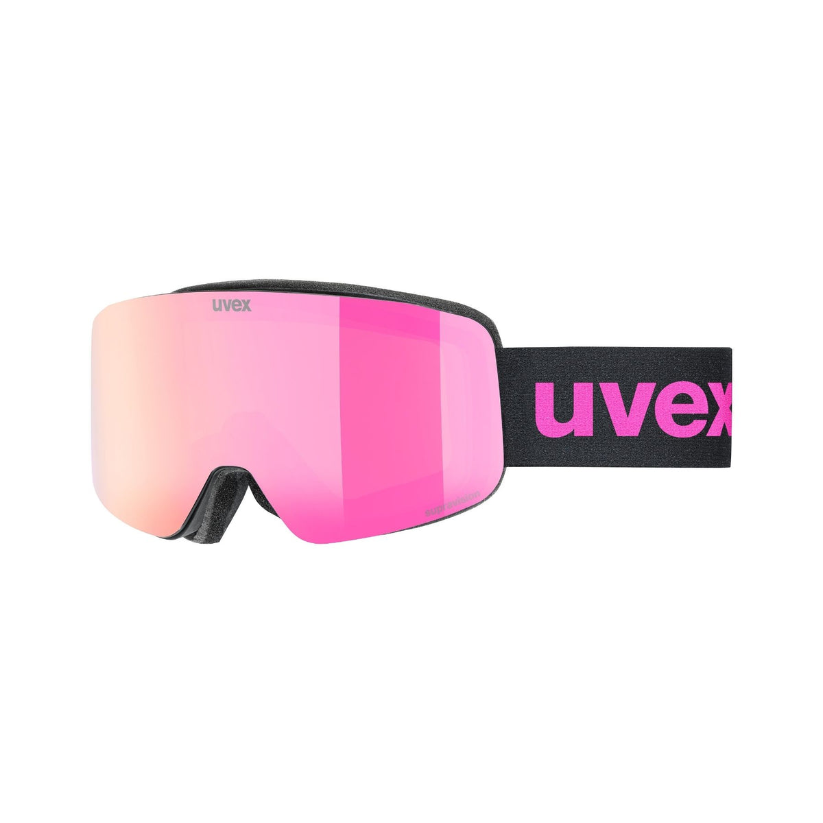 Uvex pwdr FM - Black Matt Pink
