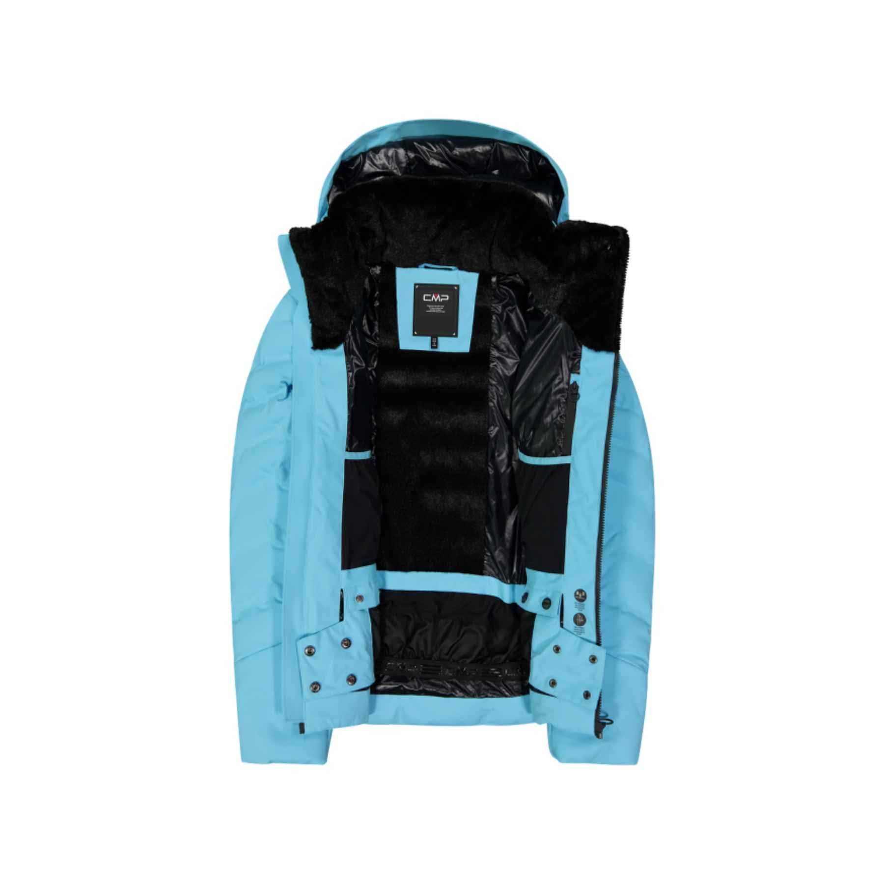 CMP Women's Ski Padded Jacket in Topazio