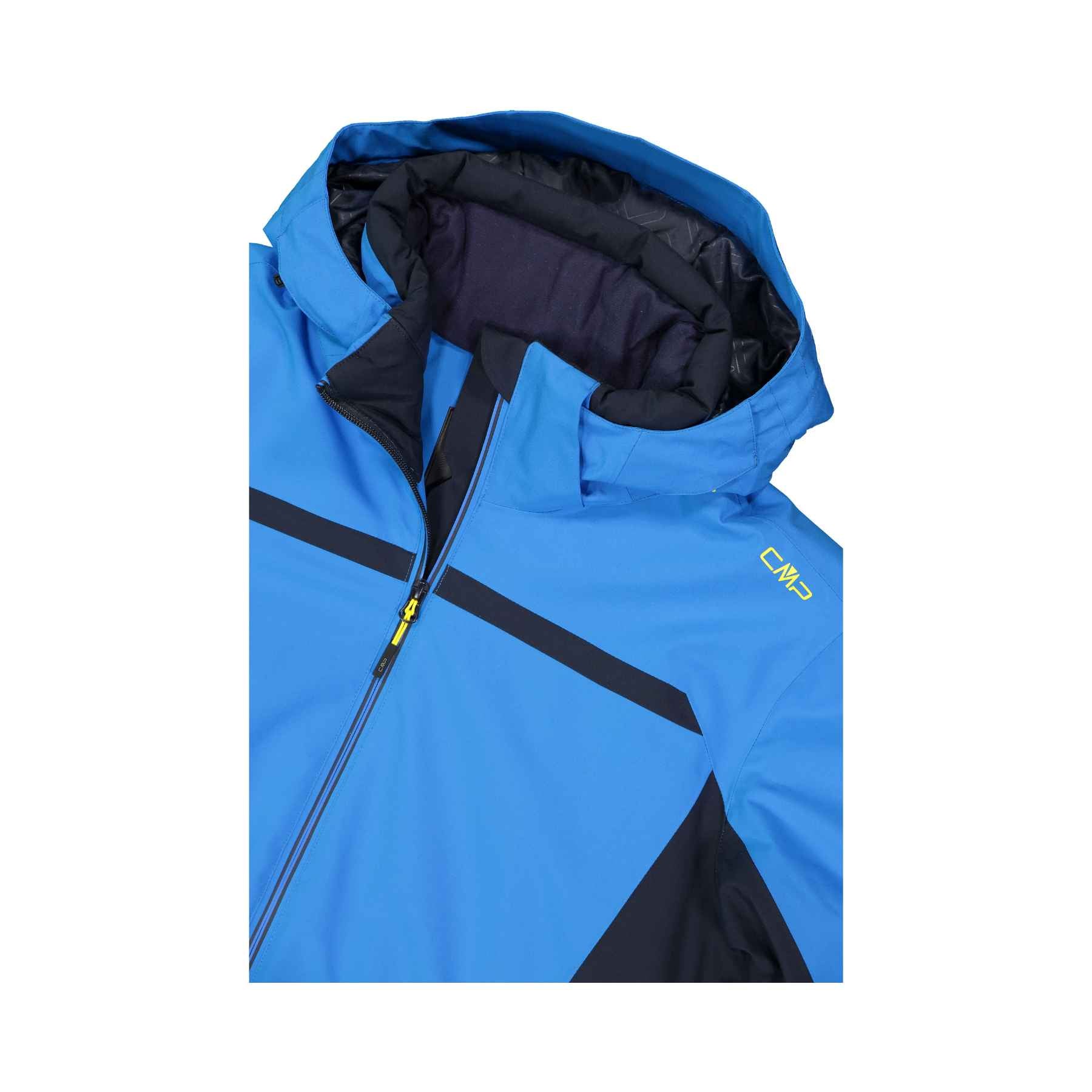CMP Men's Twill Ski Jacket in Royal Blue