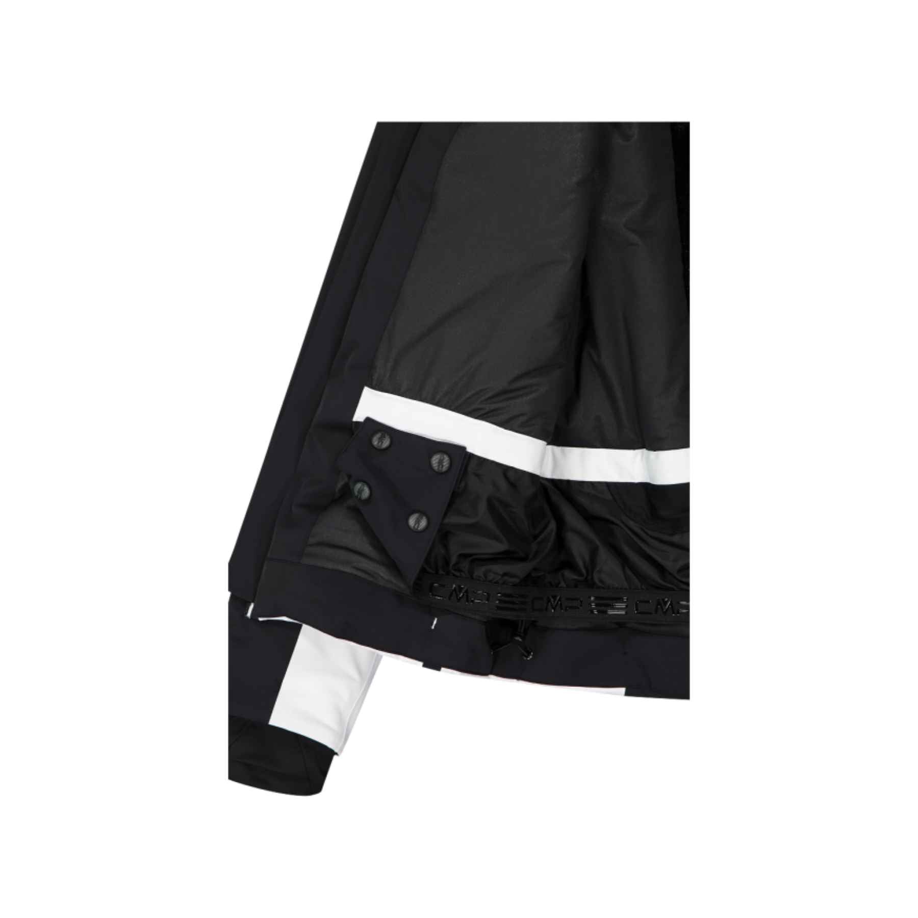 CMP Women's Twill Ski Jacket in Black
