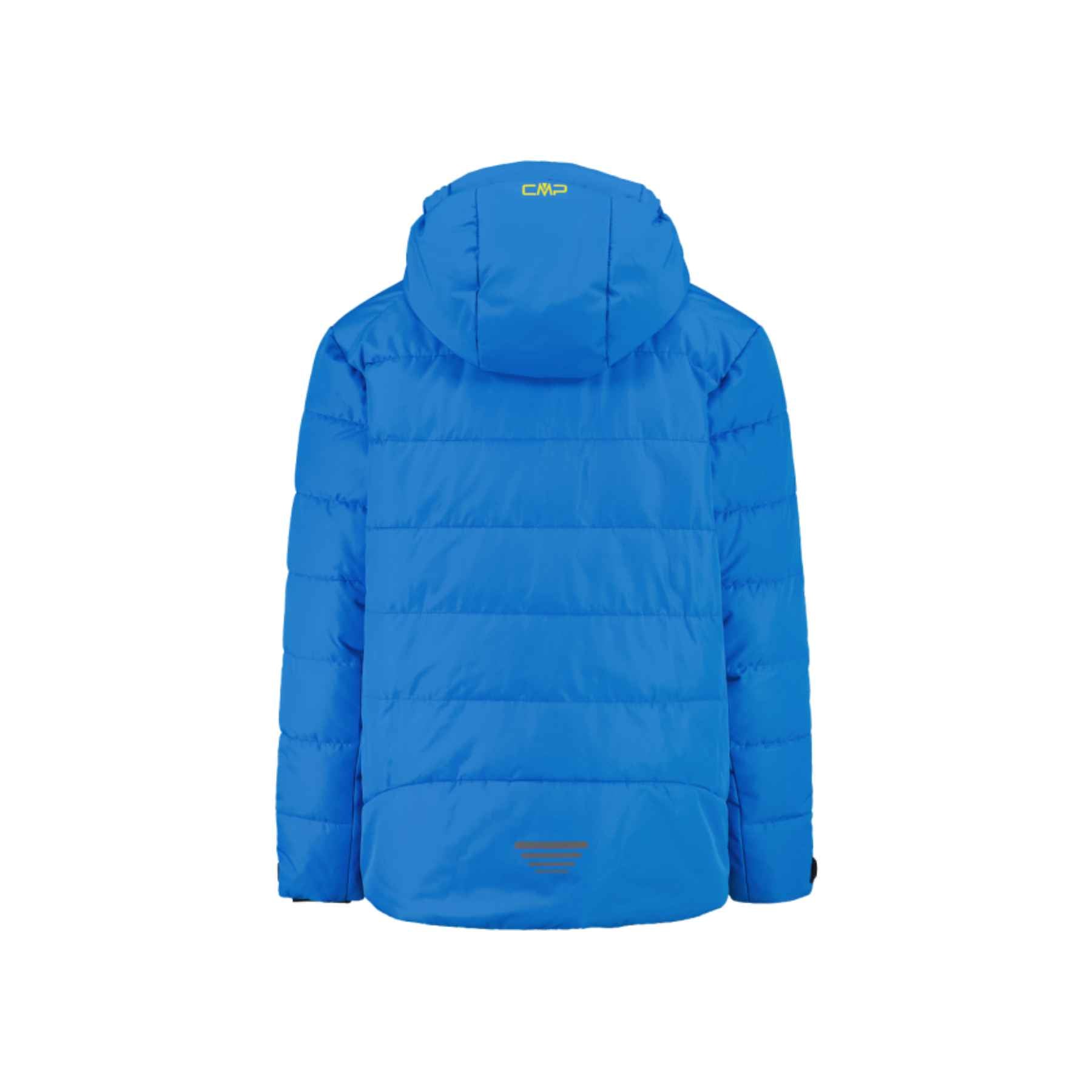 CMP Boy's Padded Ski Jacket in Royal Blue