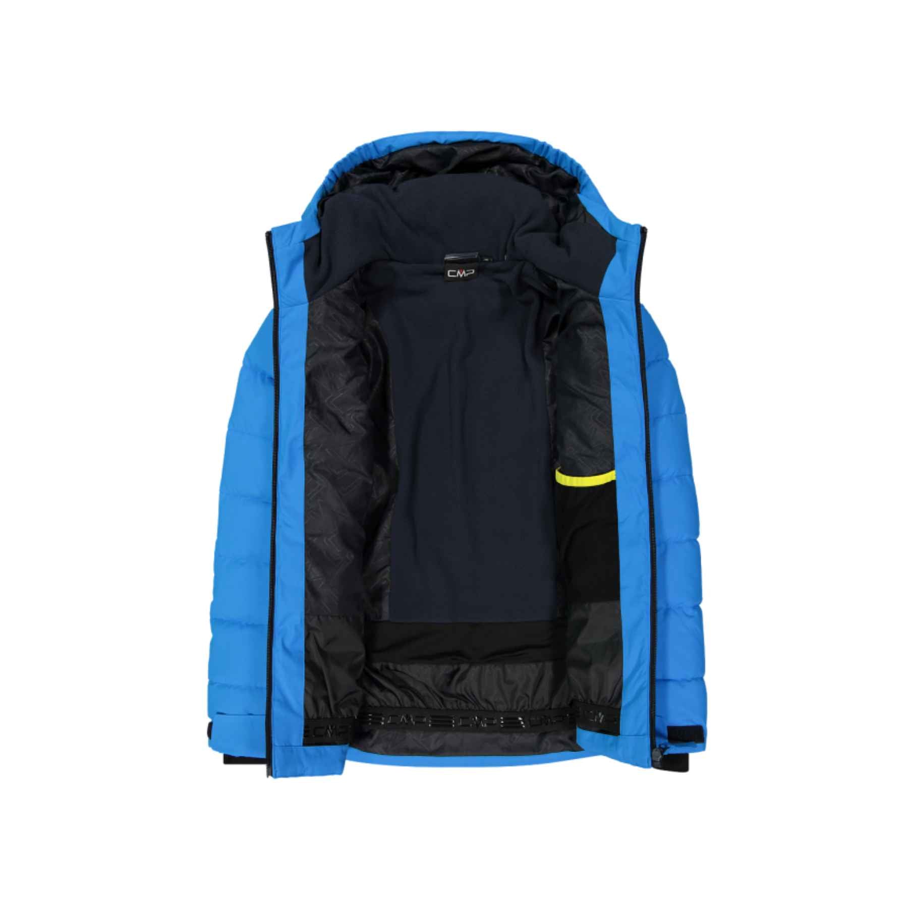 CMP Boy's Padded Ski Jacket in Royal Blue