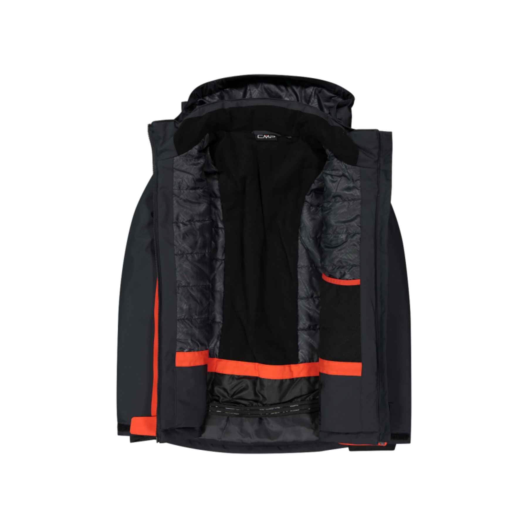 CMP Boy's Freeride Jacket in Tango Anthracite